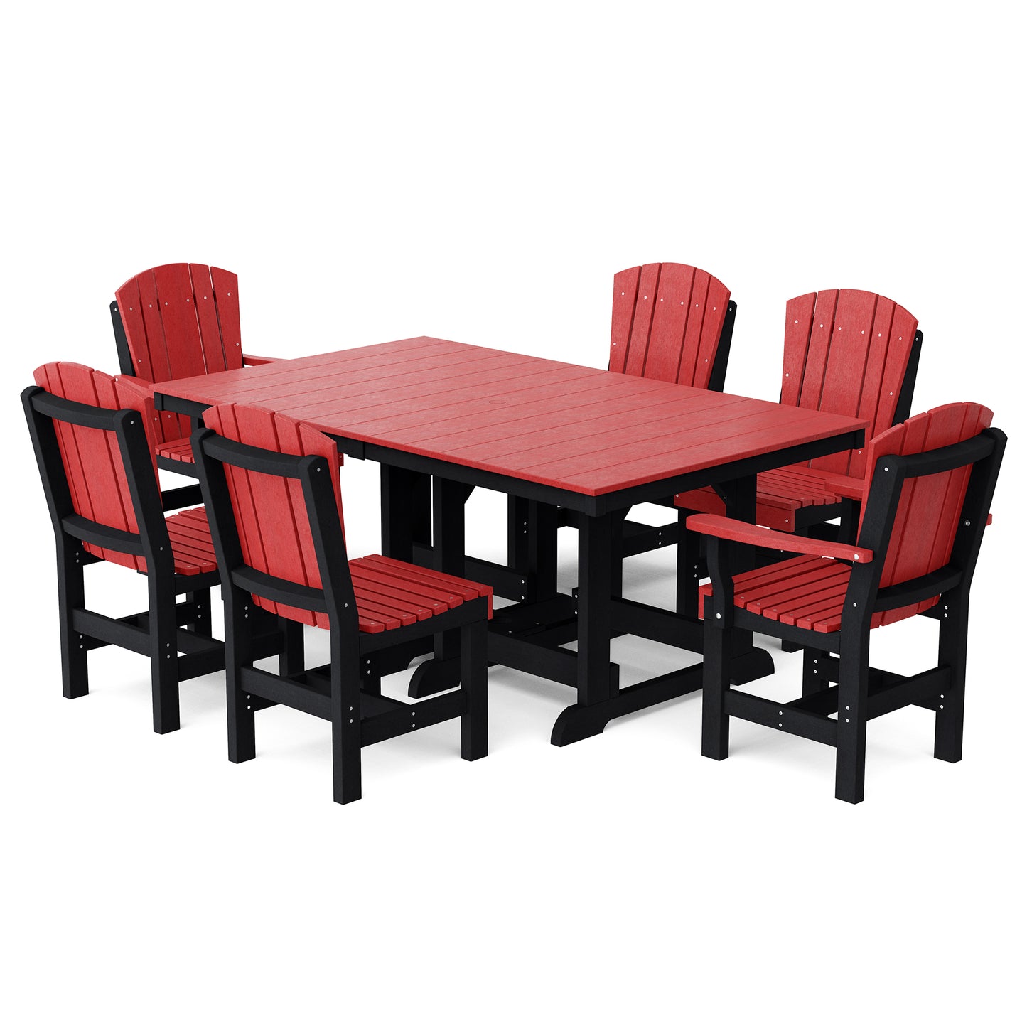 Wildridge Heritage 7-Piece 44”x72” Table Dining Set - LEAD TIME TO SHIP 4 TO 6 WEEKS