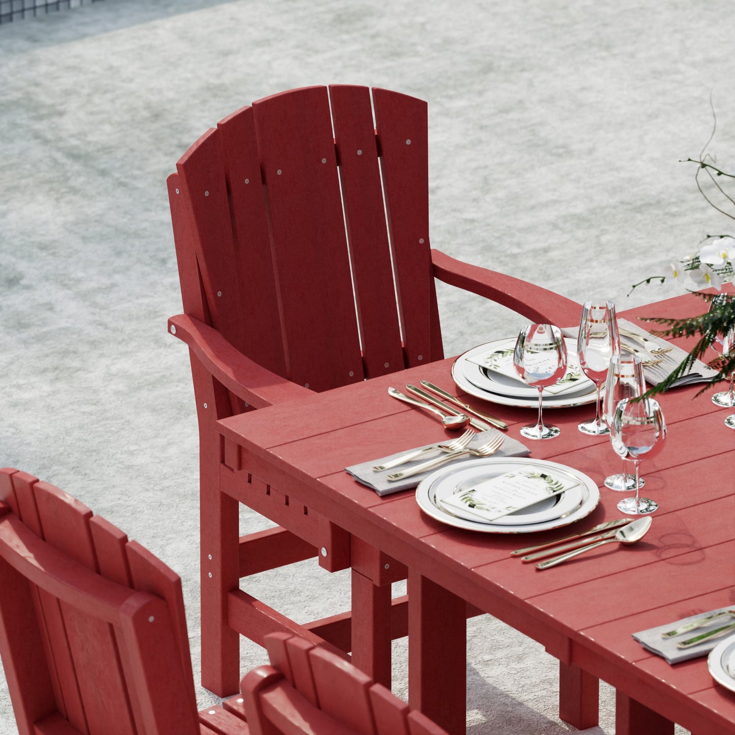 Wildridge Heritage 7-Piece 44”x72” Table Dining Set - LEAD TIME TO SHIP 4 TO 6 WEEKS