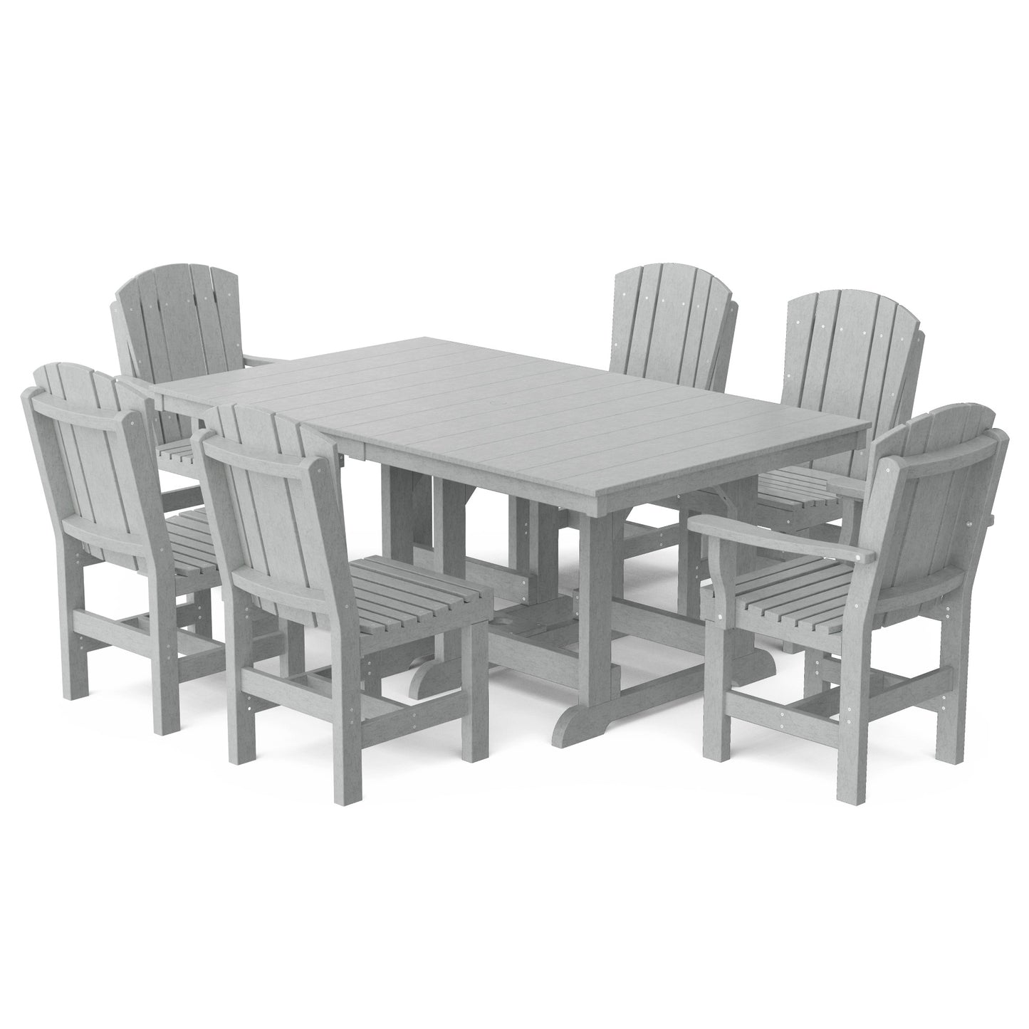 Wildridge Heritage 7-Piece 44”x72” Table Dining Set - LEAD TIME TO SHIP 4 TO 6 WEEKS