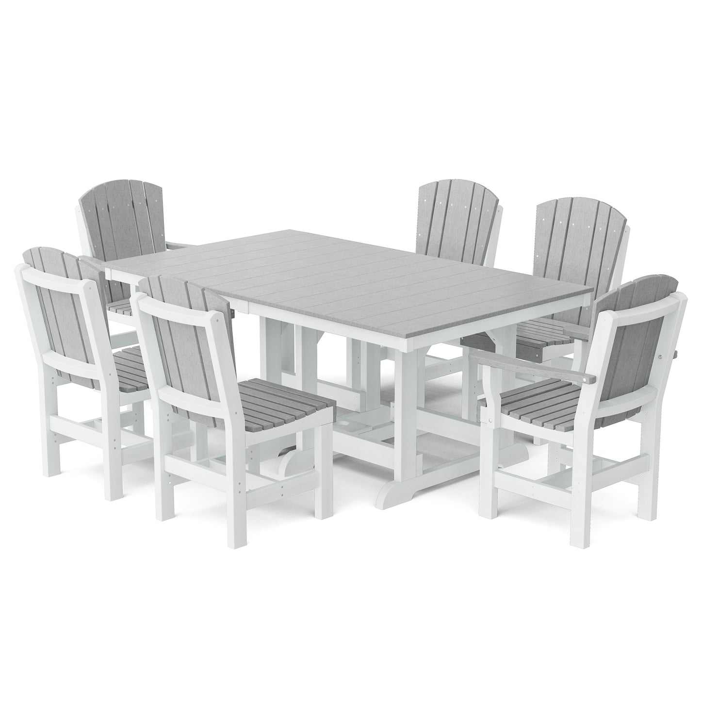 Wildridge Heritage 7-Piece 44”x72” Table Dining Set - LEAD TIME TO SHIP 4 TO 6 WEEKS