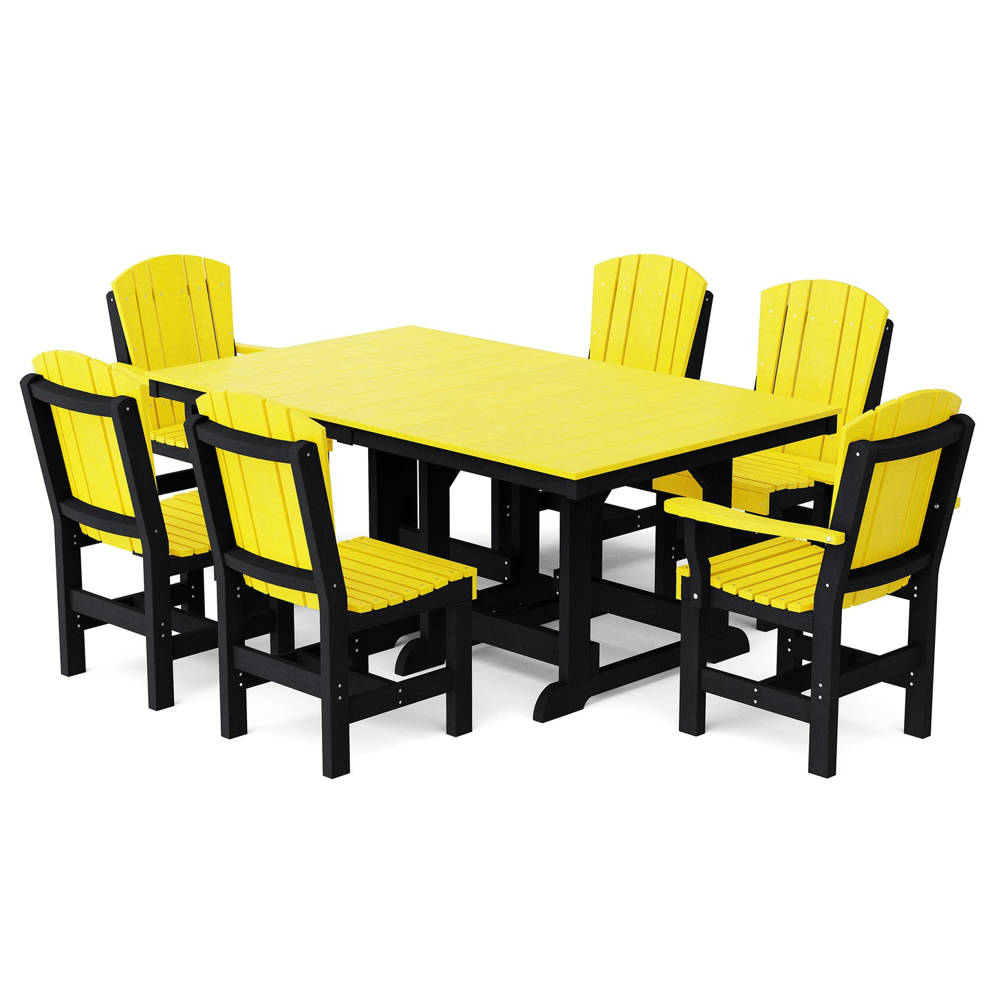 Wildridge Heritage 7-Piece 44”x72” Table Dining Set - LEAD TIME TO SHIP 4 TO 6 WEEKS
