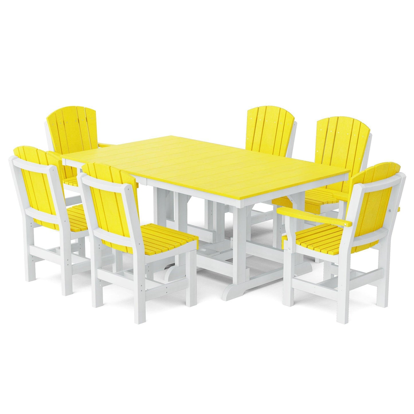 Wildridge Heritage 7-Piece 44”x72” Table Dining Set - LEAD TIME TO SHIP 4 TO 6 WEEKS