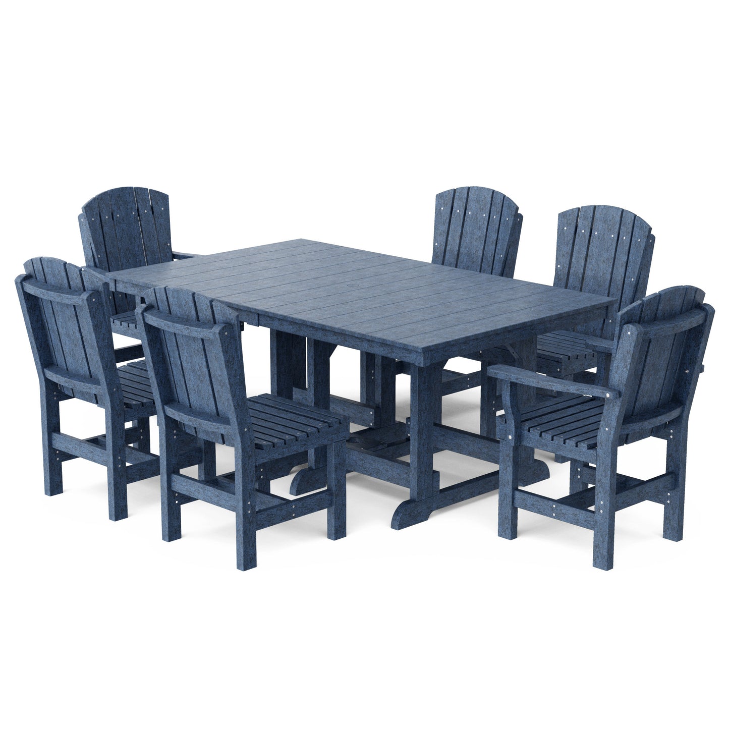 Wildridge Heritage 7-Piece 44”x72” Table Dining Set - LEAD TIME TO SHIP 4 TO 6 WEEKS