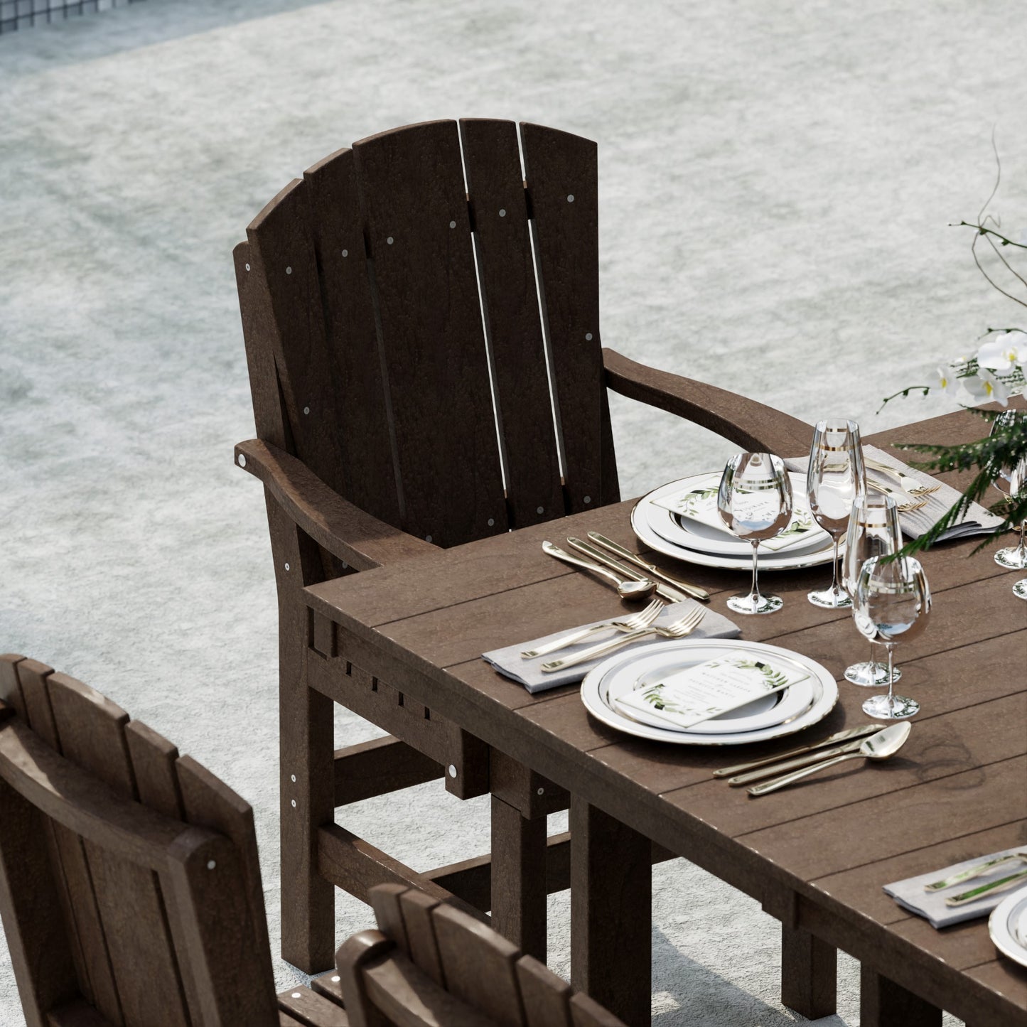 Wildridge Heritage 7-Piece 44”x72” Table Dining Set - LEAD TIME TO SHIP 4 TO 6 WEEKS