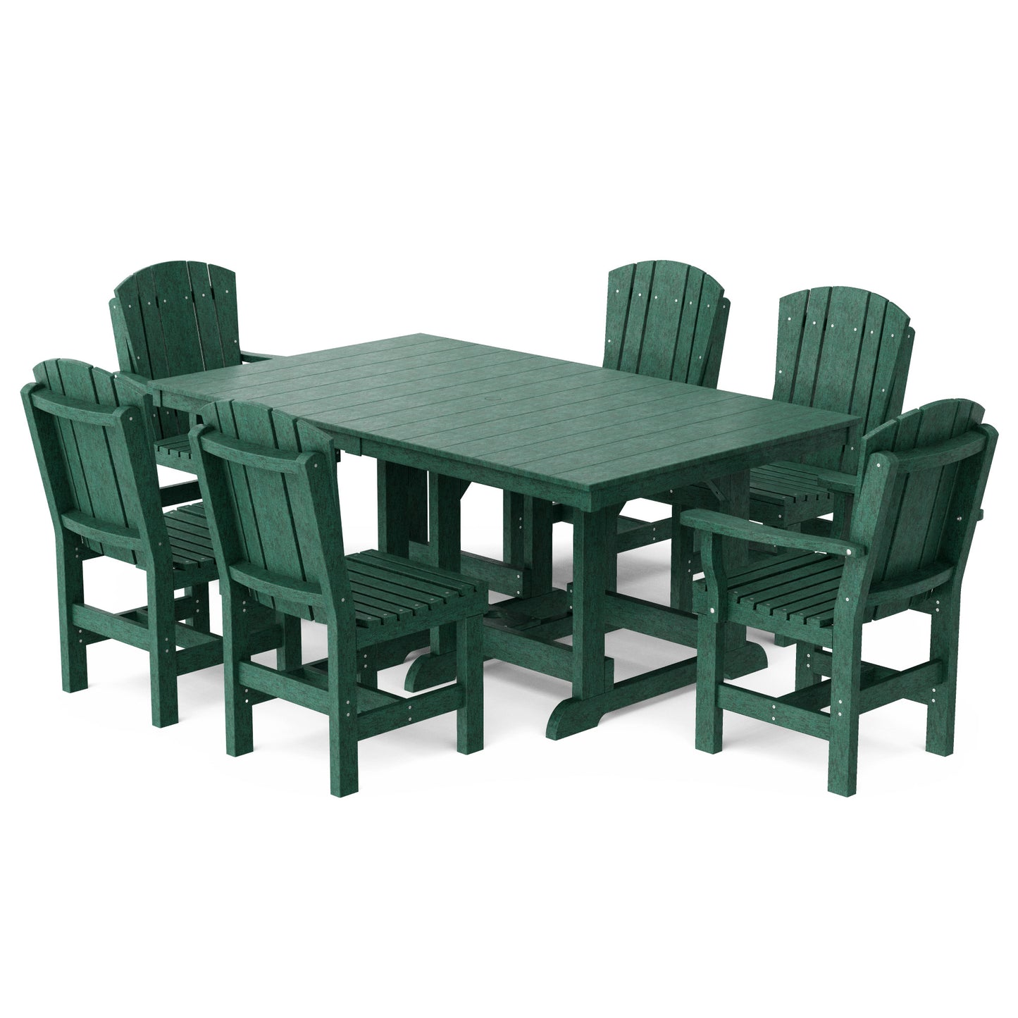 Wildridge Heritage 7-Piece 44”x72” Table Dining Set - LEAD TIME TO SHIP 4 TO 6 WEEKS