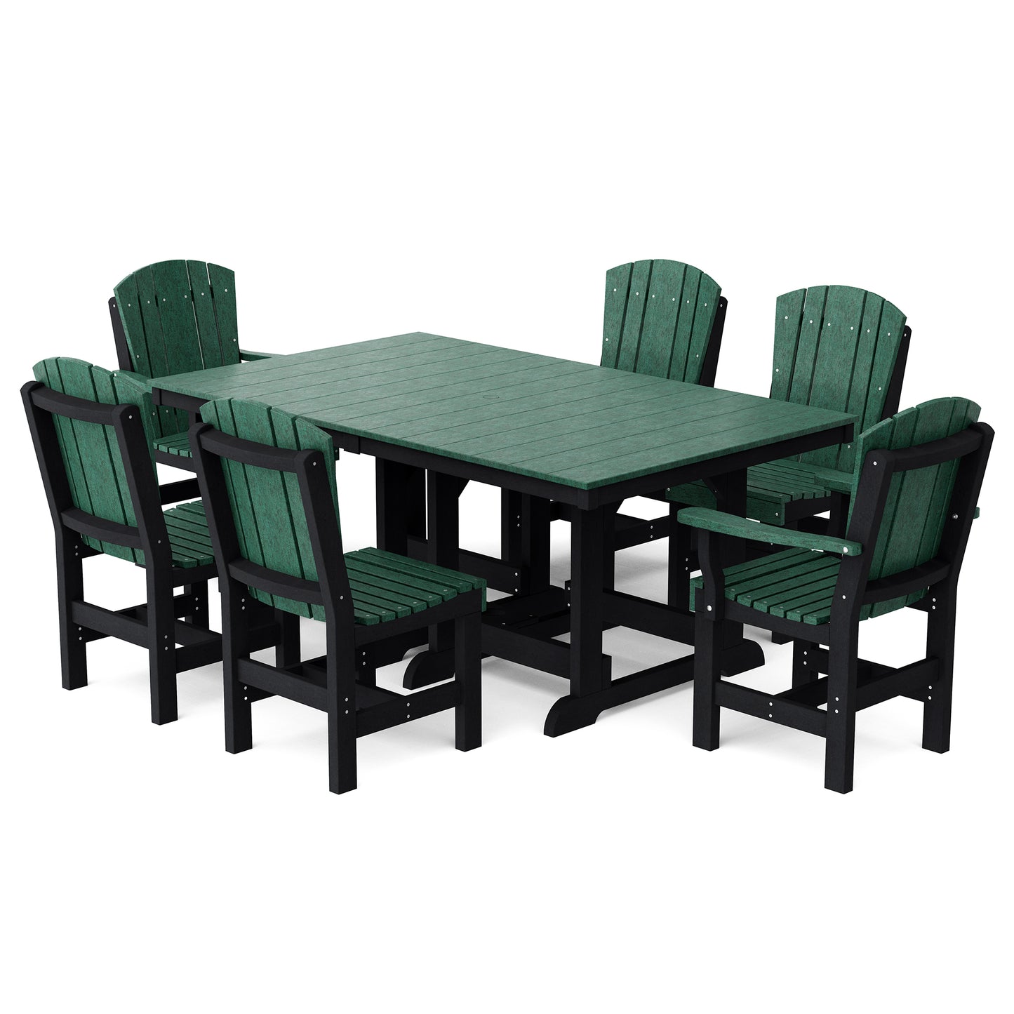 Wildridge Heritage 7-Piece 44”x72” Table Dining Set - LEAD TIME TO SHIP 4 TO 6 WEEKS