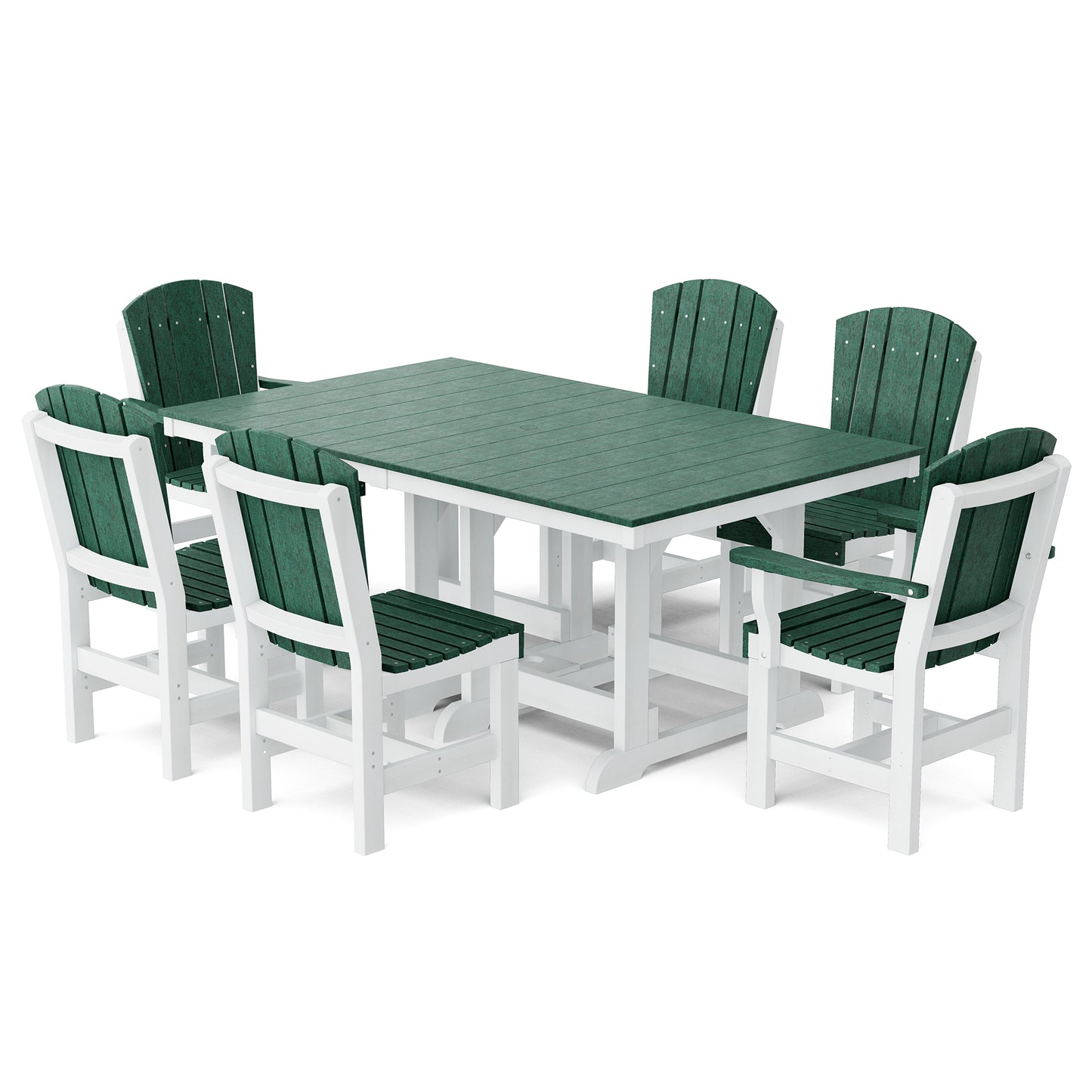 Wildridge Heritage 7-Piece 44”x72” Table Dining Set - LEAD TIME TO SHIP 4 TO 6 WEEKS