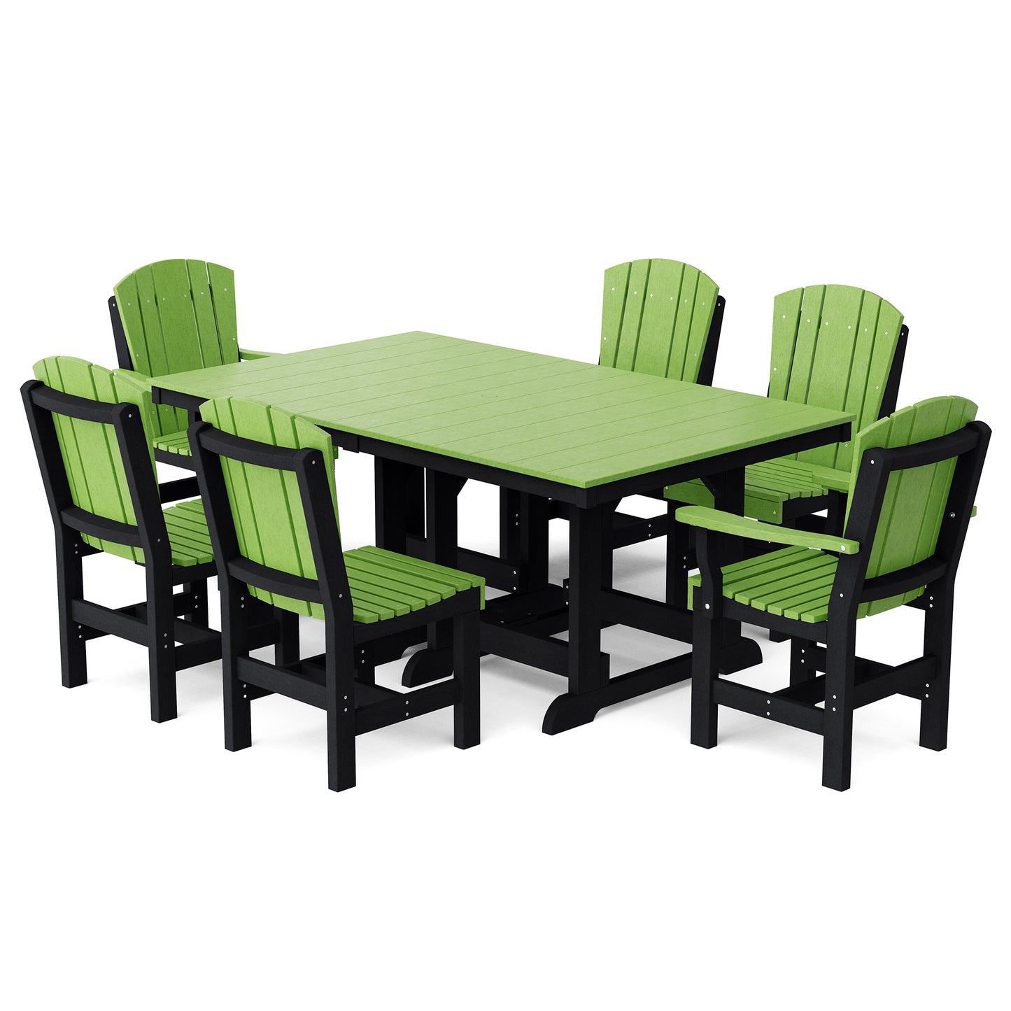 Wildridge Heritage 7-Piece 44”x72” Table Dining Set - LEAD TIME TO SHIP 4 TO 6 WEEKS