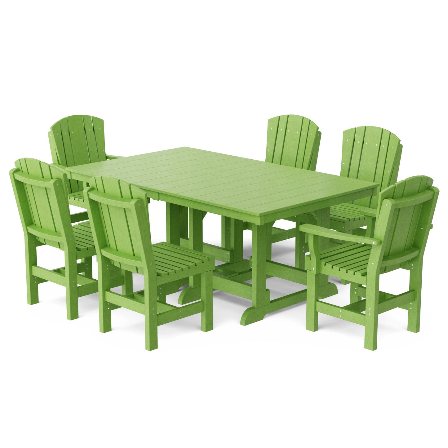 Wildridge Heritage 7-Piece 44”x72” Table Dining Set - LEAD TIME TO SHIP 4 TO 6 WEEKS