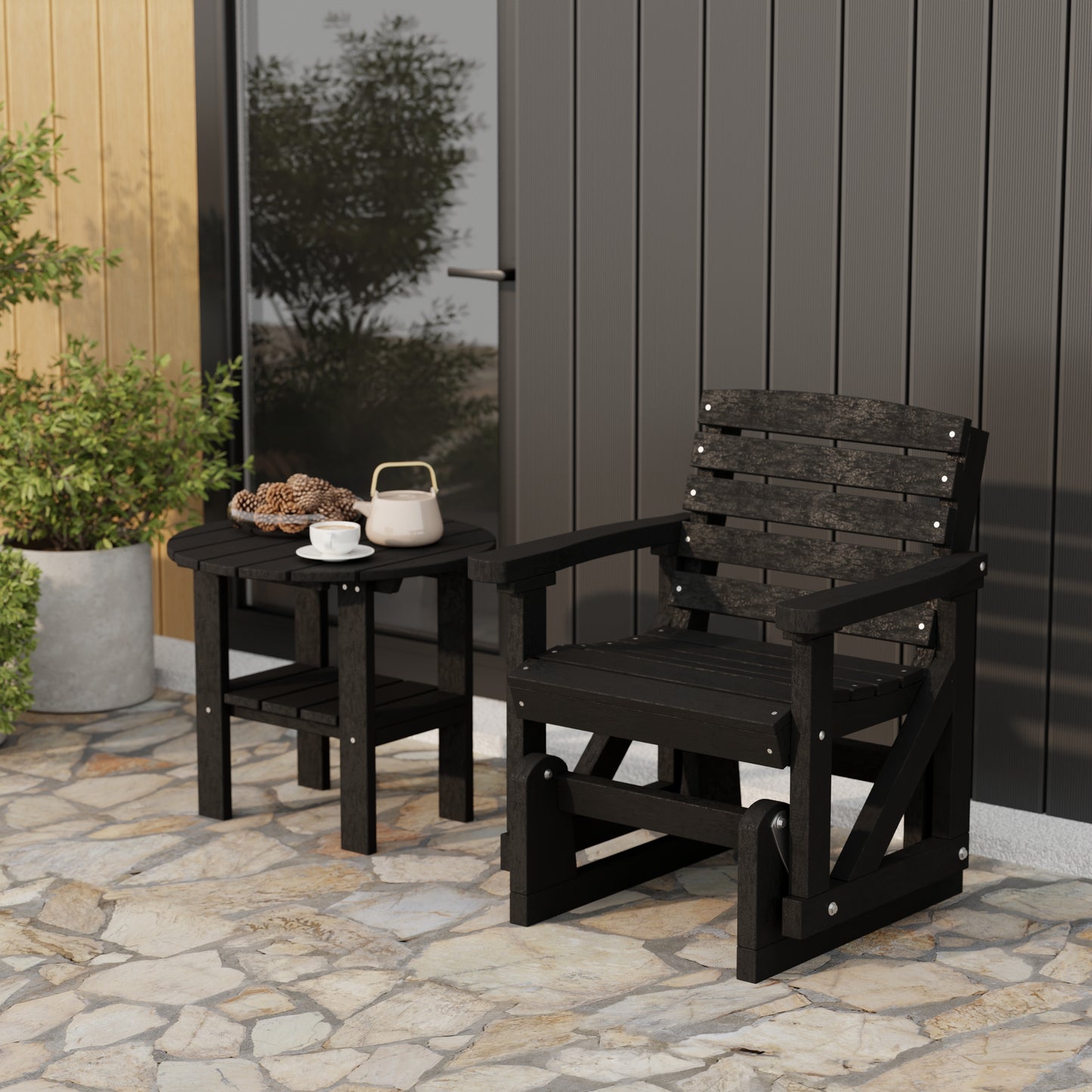 Wildridge Classic Single Glider Chair - LEAD TIME TO SHIP 4 TO 6 WEEKS