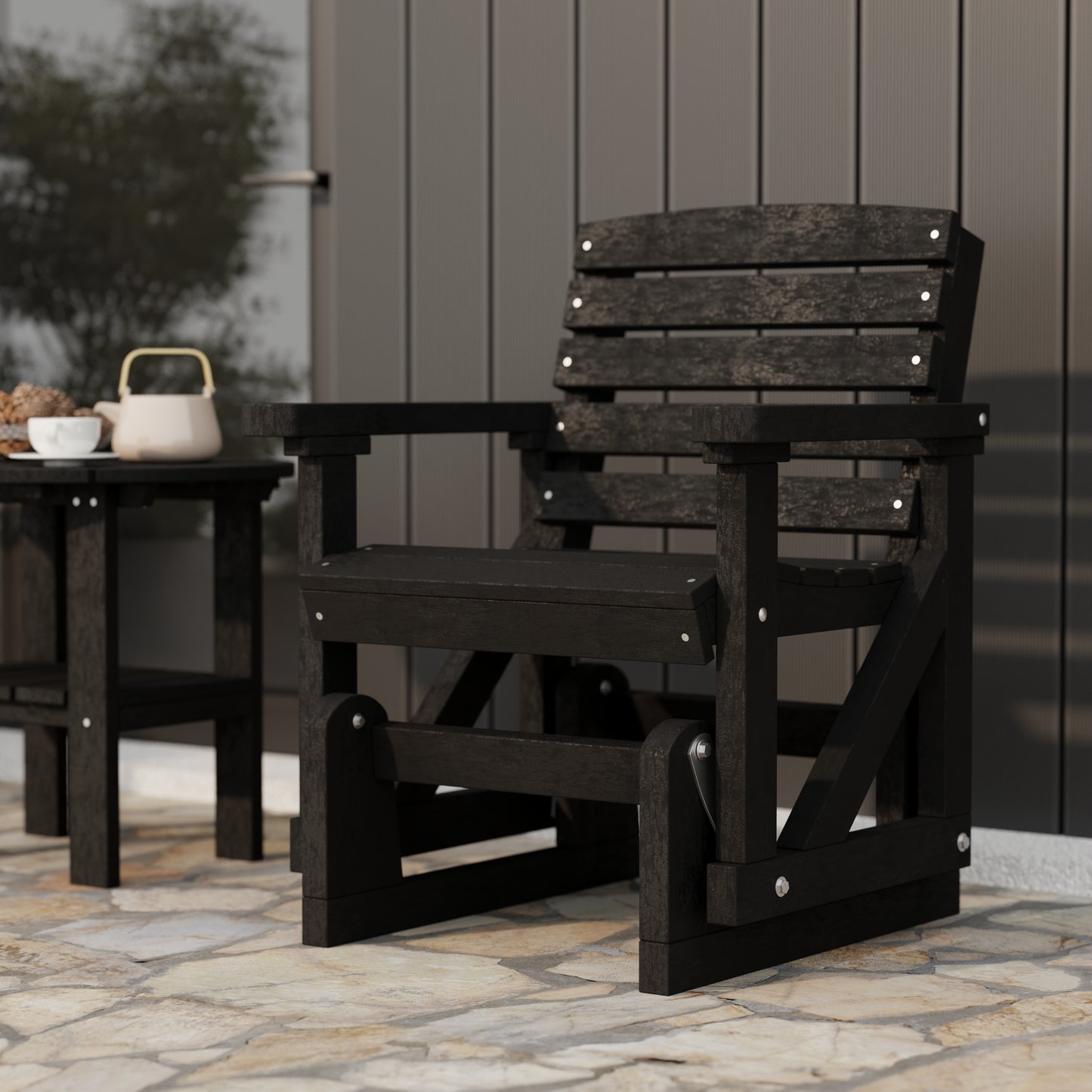 Wildridge Classic Single Glider Chair - LEAD TIME TO SHIP 4 TO 6 WEEKS