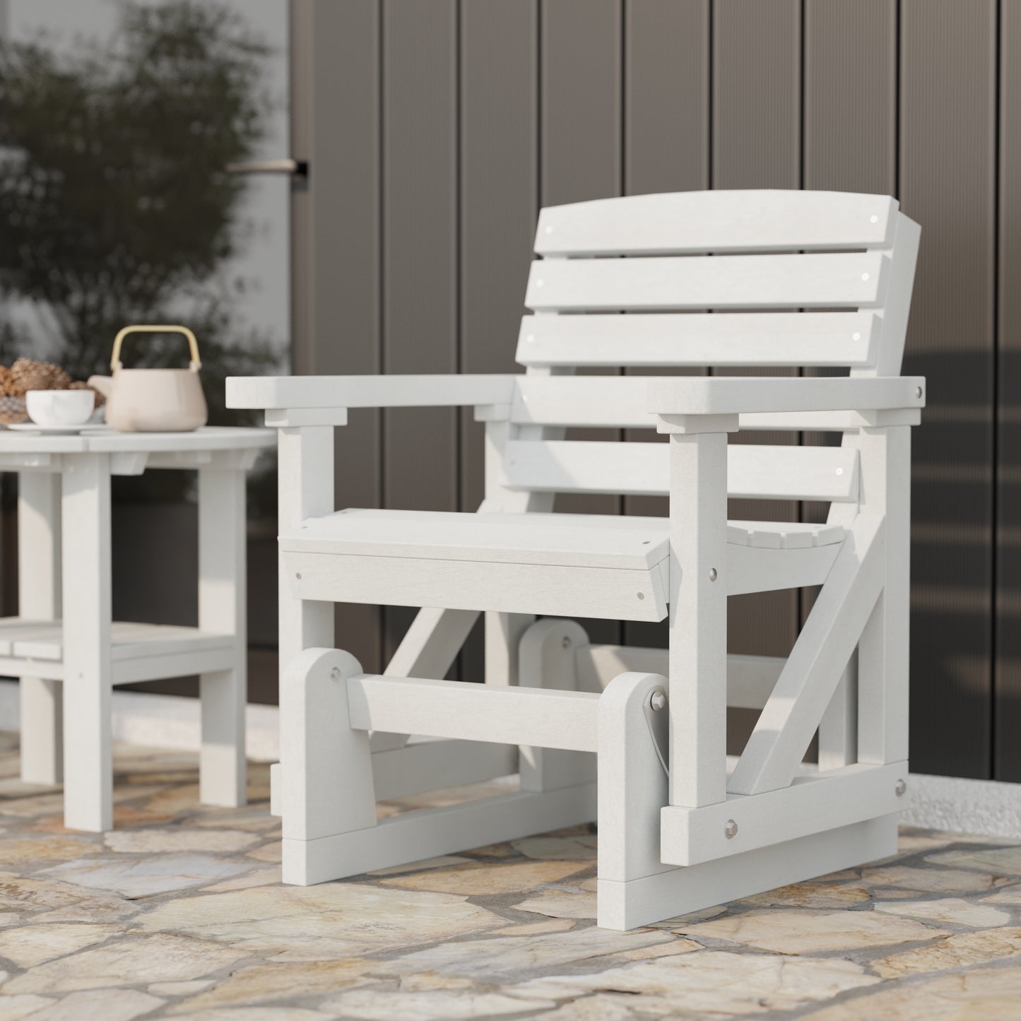 Wildridge Classic Single Glider Chair - LEAD TIME TO SHIP 4 TO 6 WEEKS