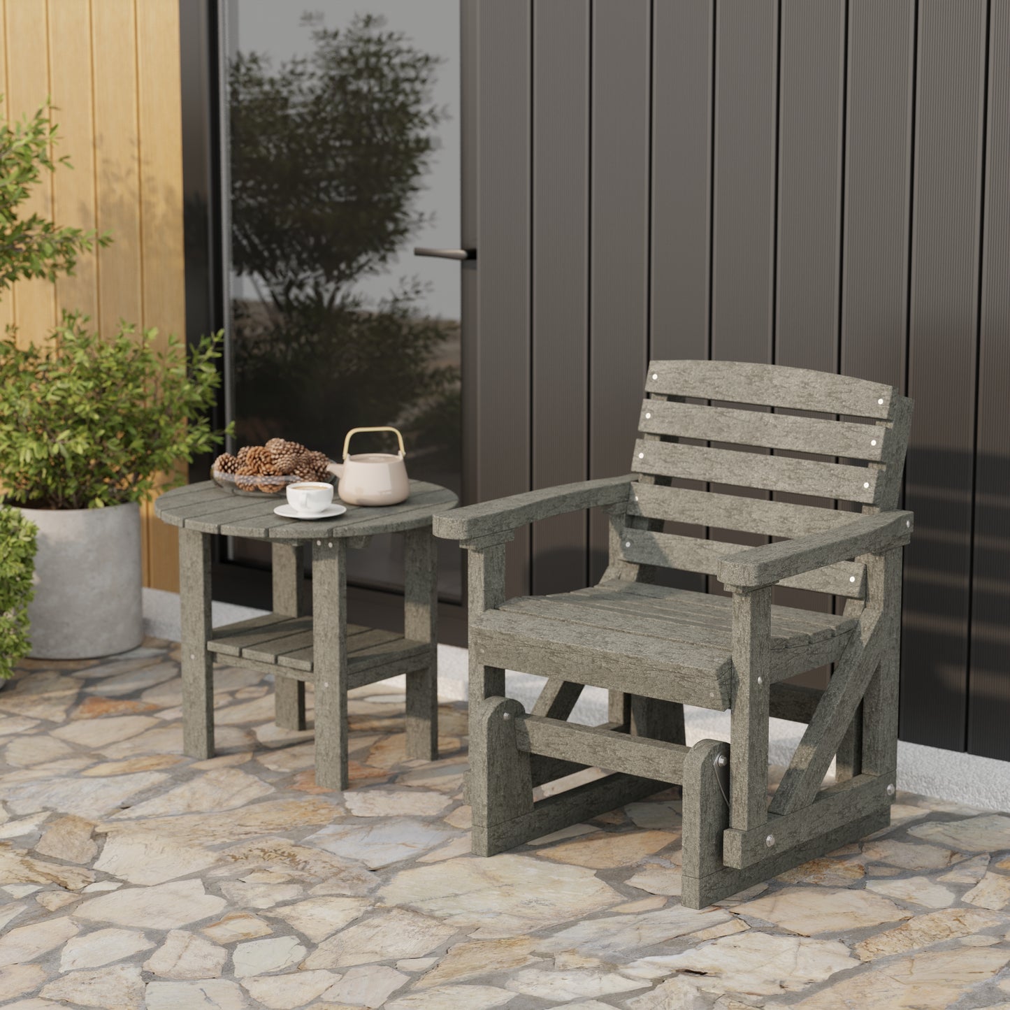 Wildridge Classic Single Glider Chair - LEAD TIME TO SHIP 4 TO 6 WEEKS