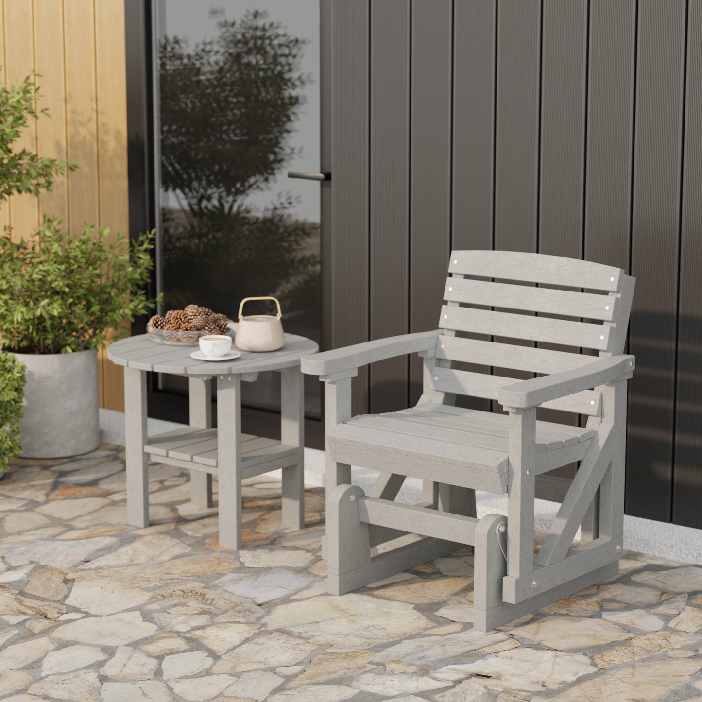Wildridge Classic Single Glider Chair - LEAD TIME TO SHIP 4 TO 6 WEEKS