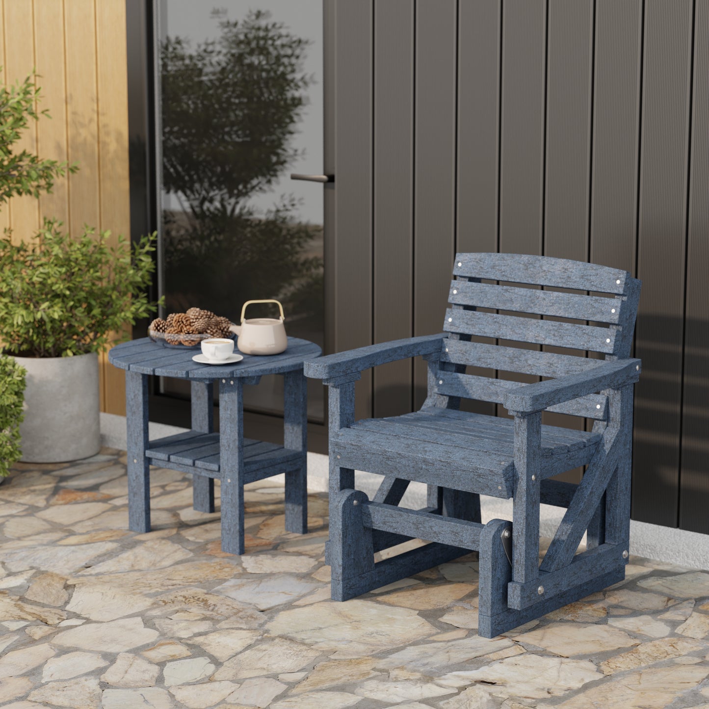 Wildridge Classic Single Glider Chair - LEAD TIME TO SHIP 4 TO 6 WEEKS