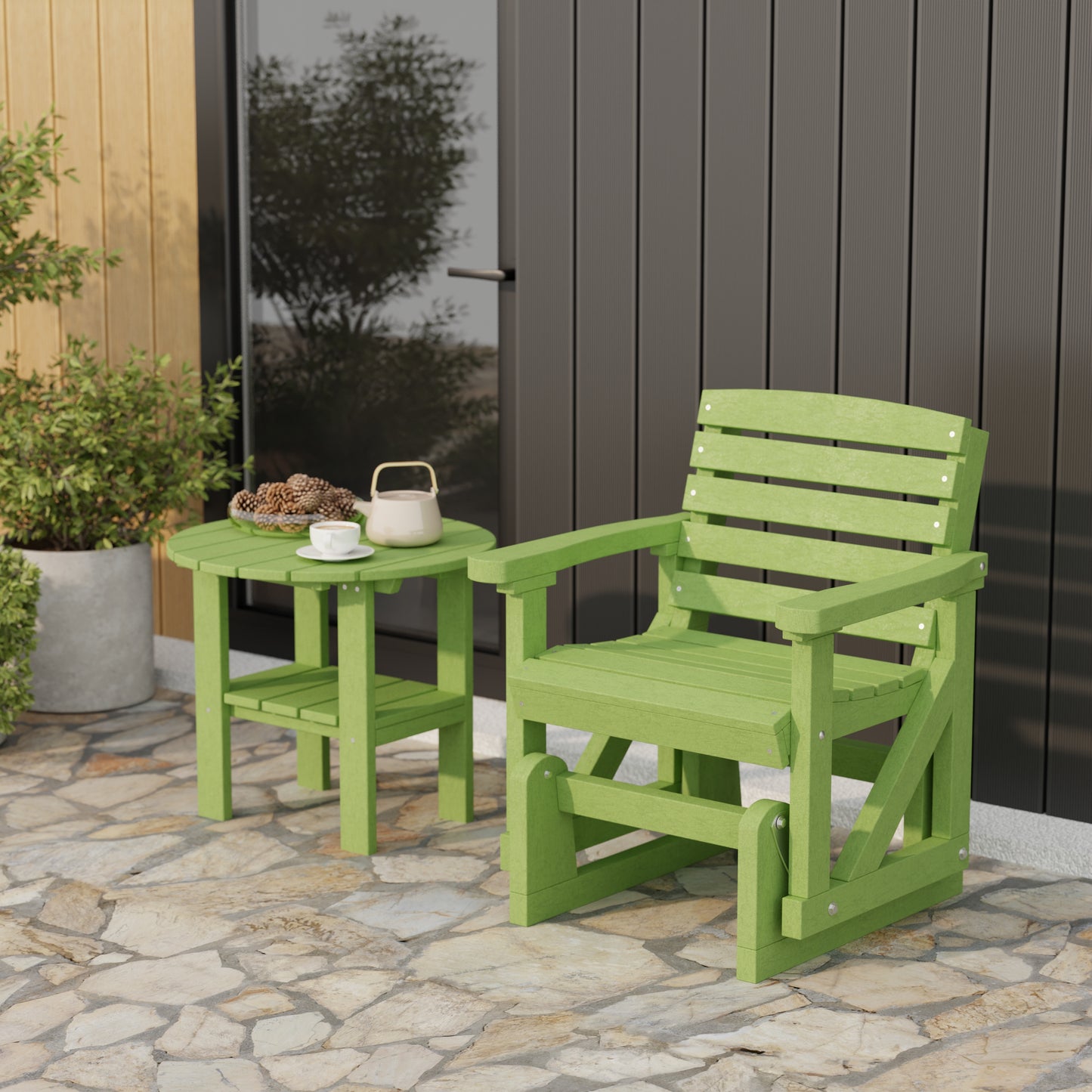 Wildridge Classic Single Glider Chair - LEAD TIME TO SHIP 4 TO 6 WEEKS