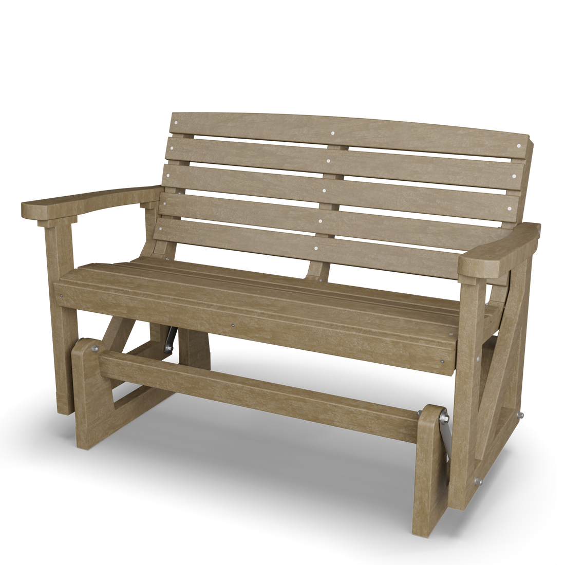 Outdoor Classic Glider Bench | Wildridge 2 Seat Poly Glider | – Rocking ...