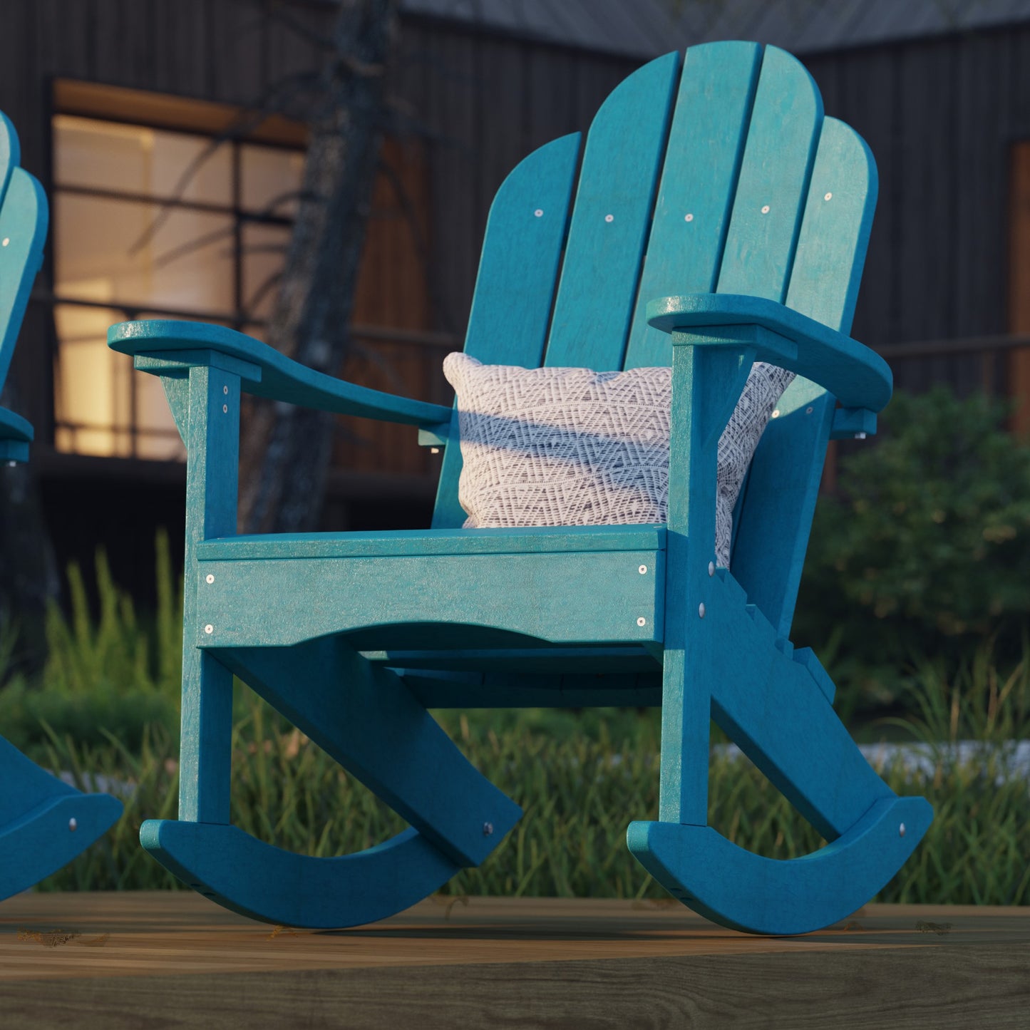 Wildridge Classic Adirondack Rocking Chair - LEAD TIME TO SHIP 4 TO 6 WEEKS