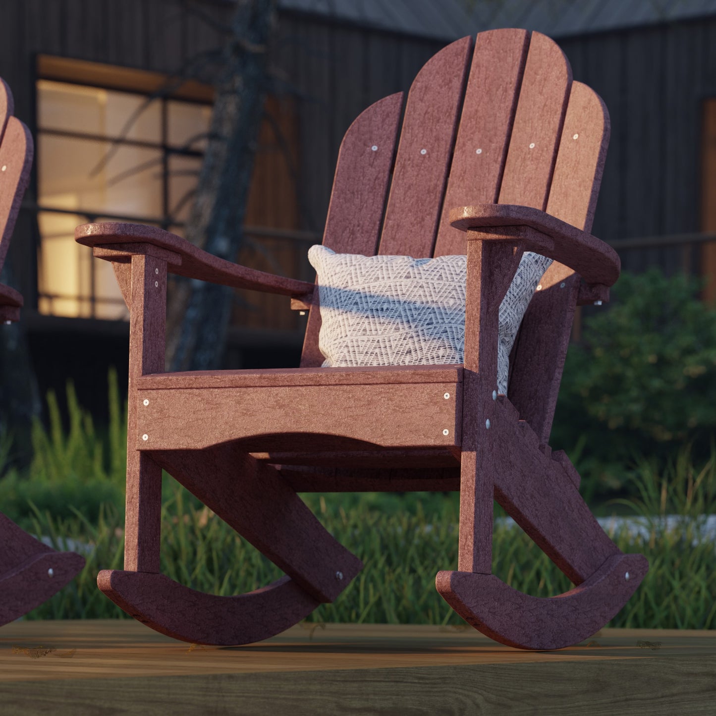 Wildridge Classic Adirondack Rocking Chair - LEAD TIME TO SHIP 4 TO 6 WEEKS
