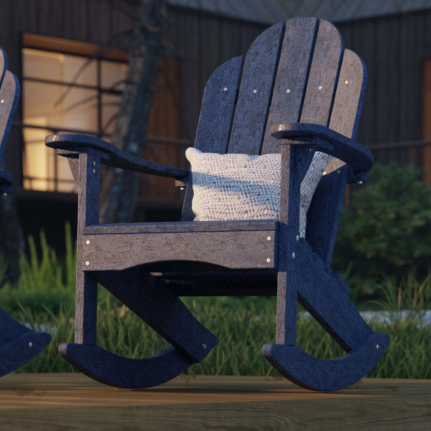 Wildridge Classic Adirondack Rocking Chair - LEAD TIME TO SHIP 4 TO 6 WEEKS