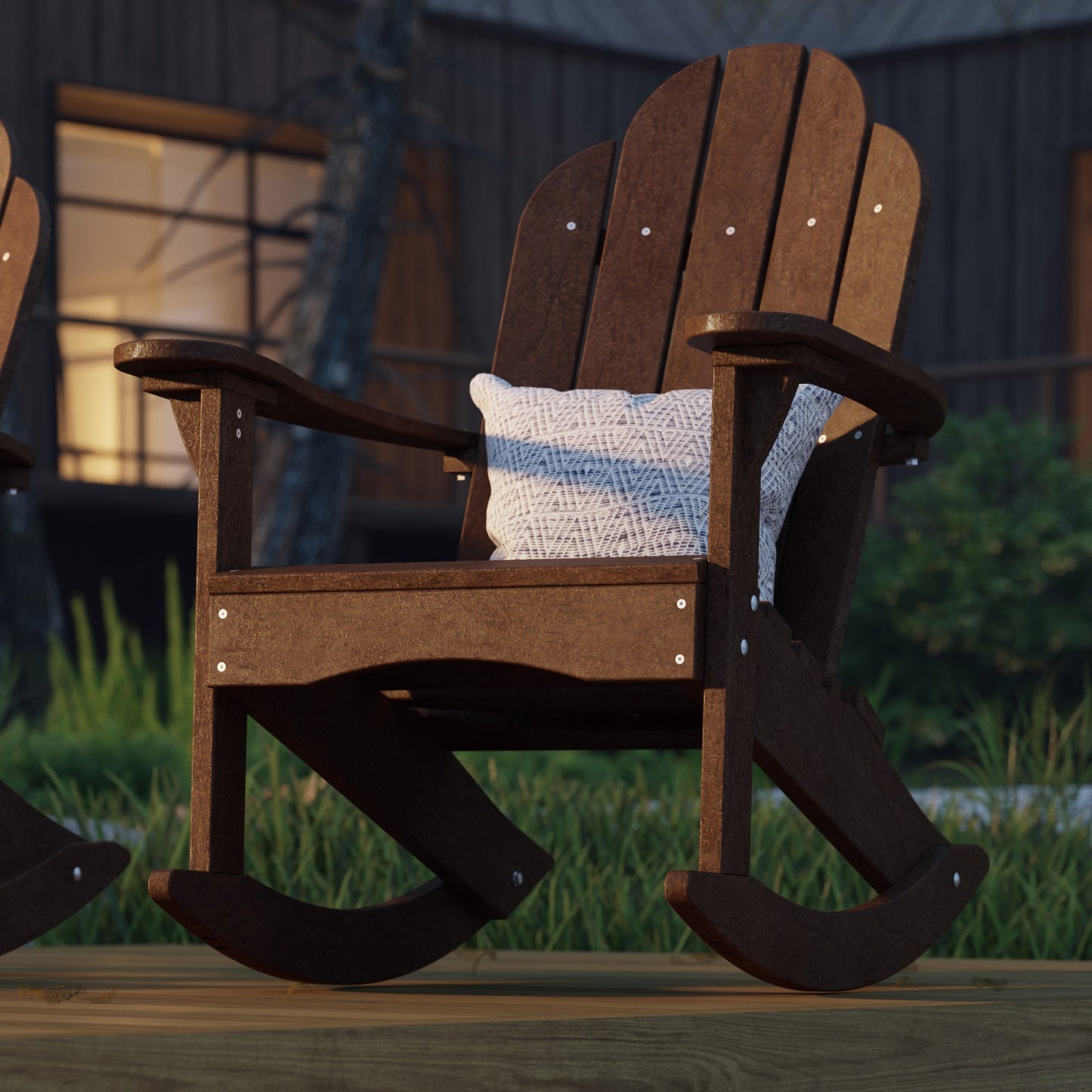 Wildridge Classic Adirondack Rocking Chair - LEAD TIME TO SHIP 4 TO 6 WEEKS