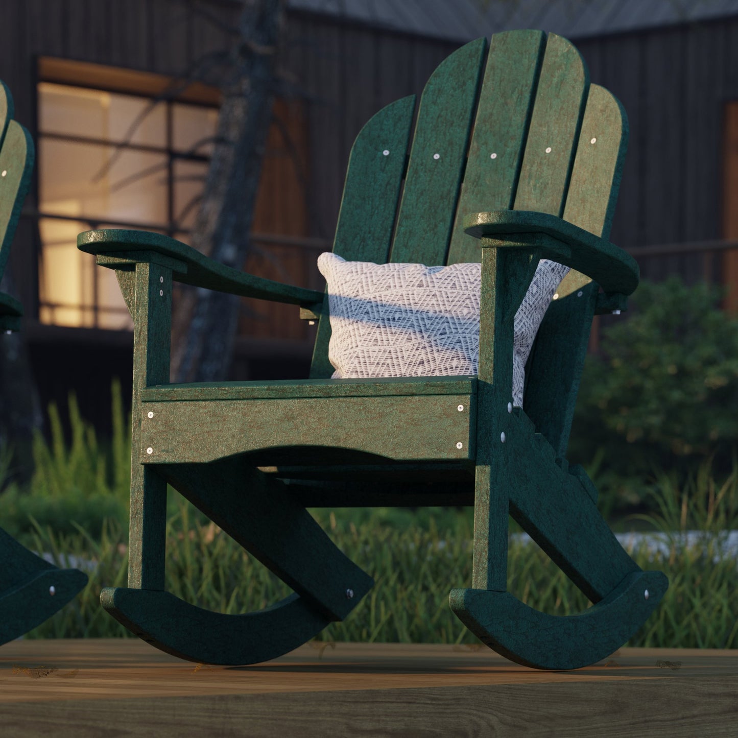 Wildridge Classic Adirondack Rocking Chair - LEAD TIME TO SHIP 4 TO 6 WEEKS
