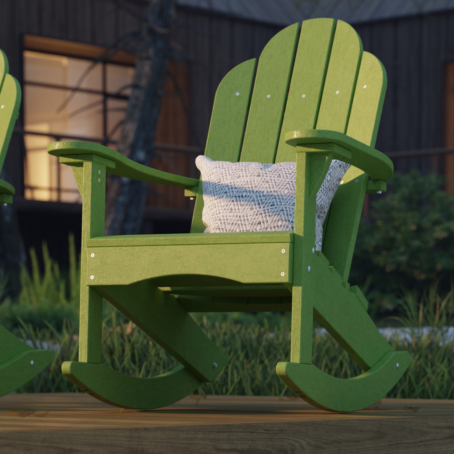 Wildridge Classic Adirondack Rocking Chair - LEAD TIME TO SHIP 4 TO 6 WEEKS