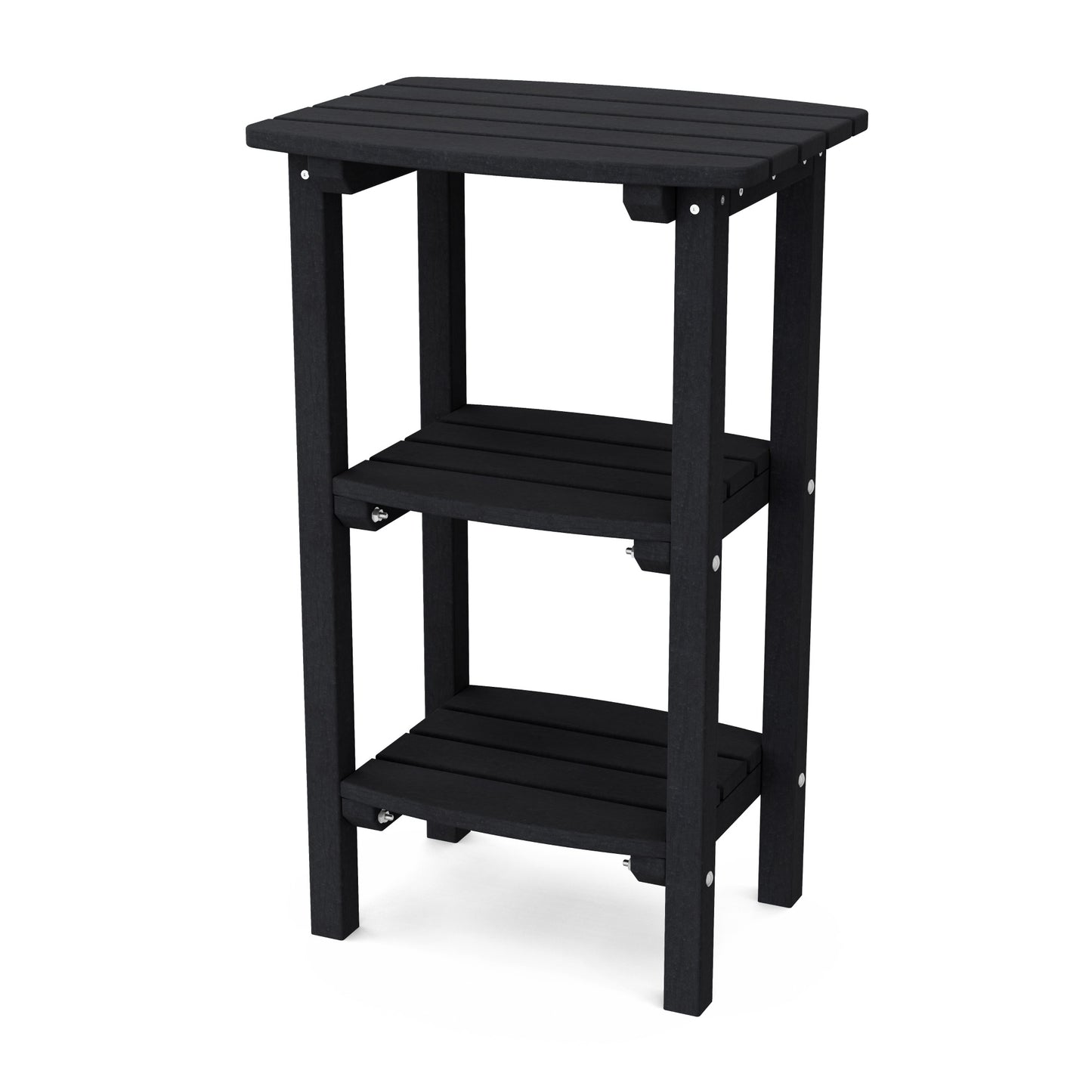 Wildridge Classic 3 Shelf Side Table (COUNTER HEIGHT) - LEAD TIME TO SHIP 4 TO 6 WEEKS