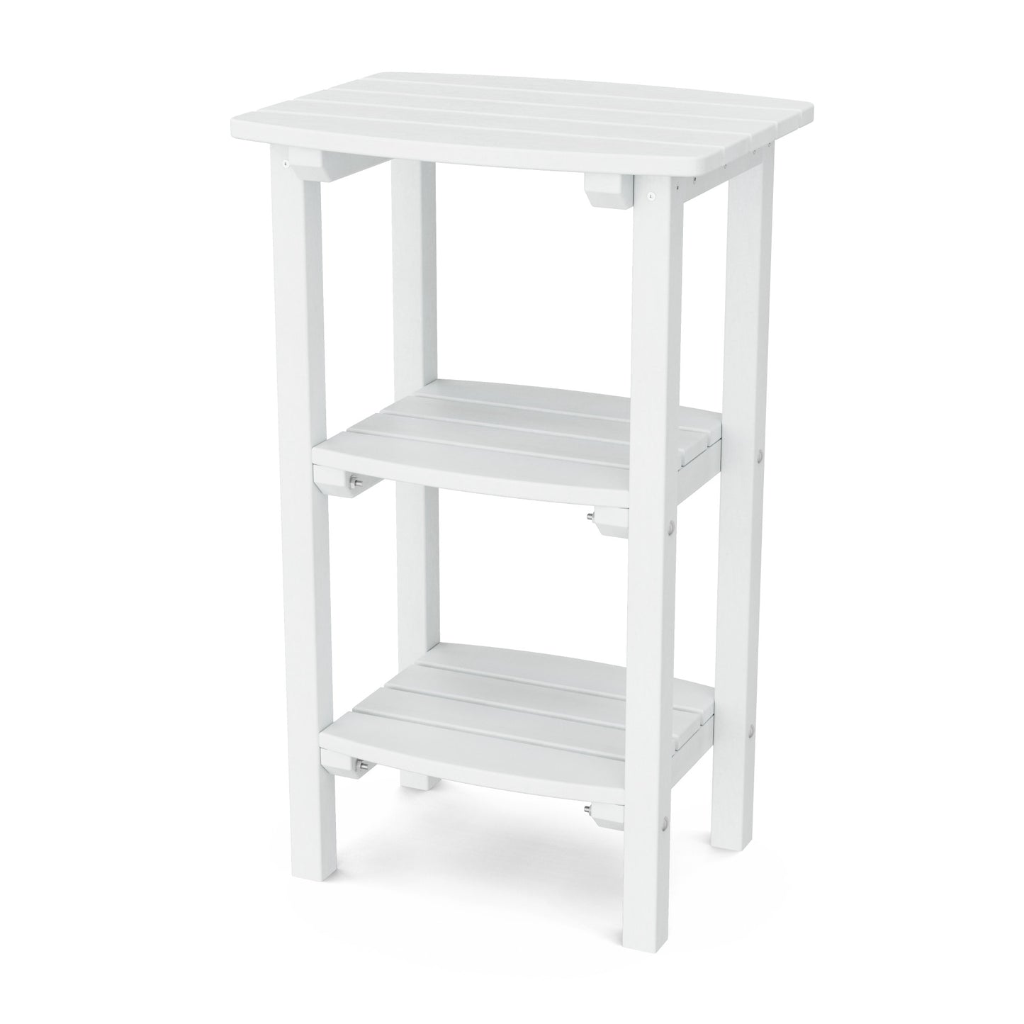 Wildridge Classic 3 Shelf Side Table (COUNTER HEIGHT) - LEAD TIME TO SHIP 4 TO 6 WEEKS