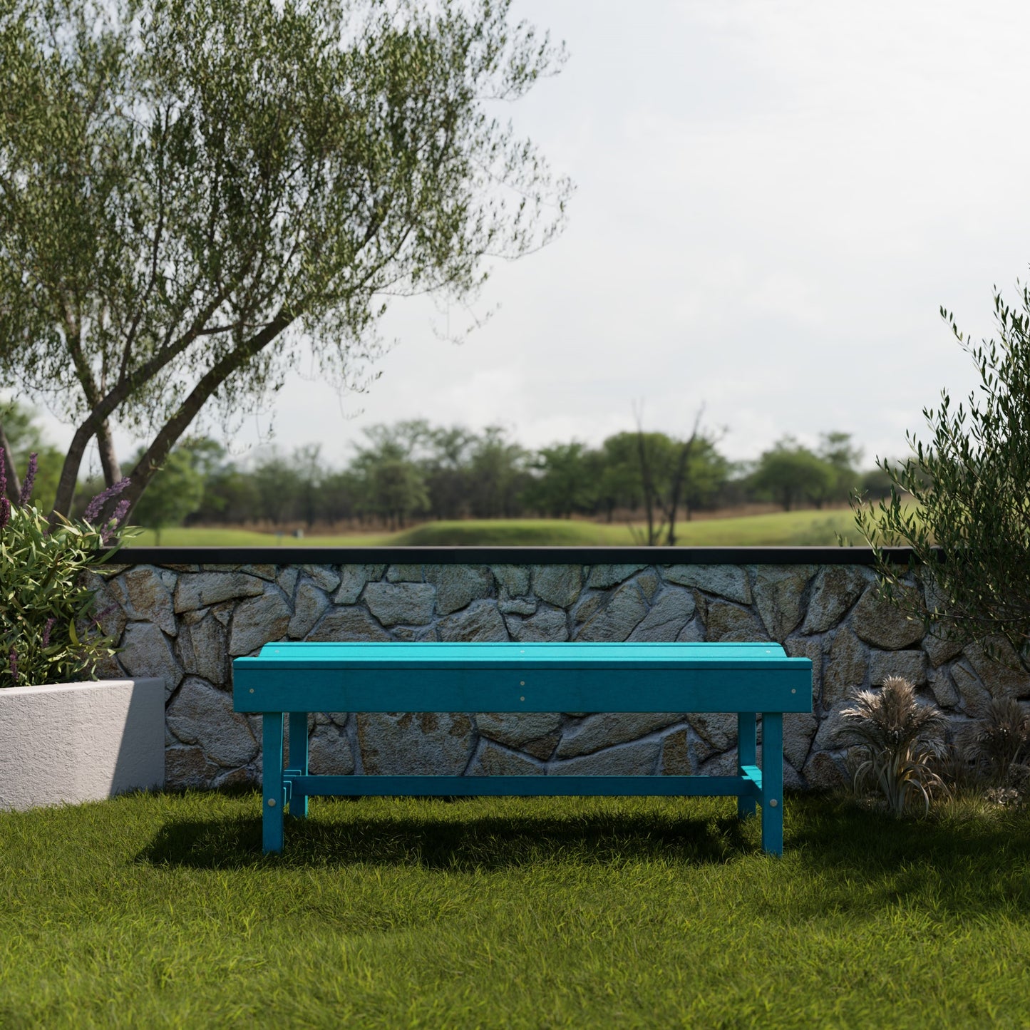 Wildridge Classic Vineyard Bench - LEAD TIME TO SHIP 4 TO 6 WEEKS