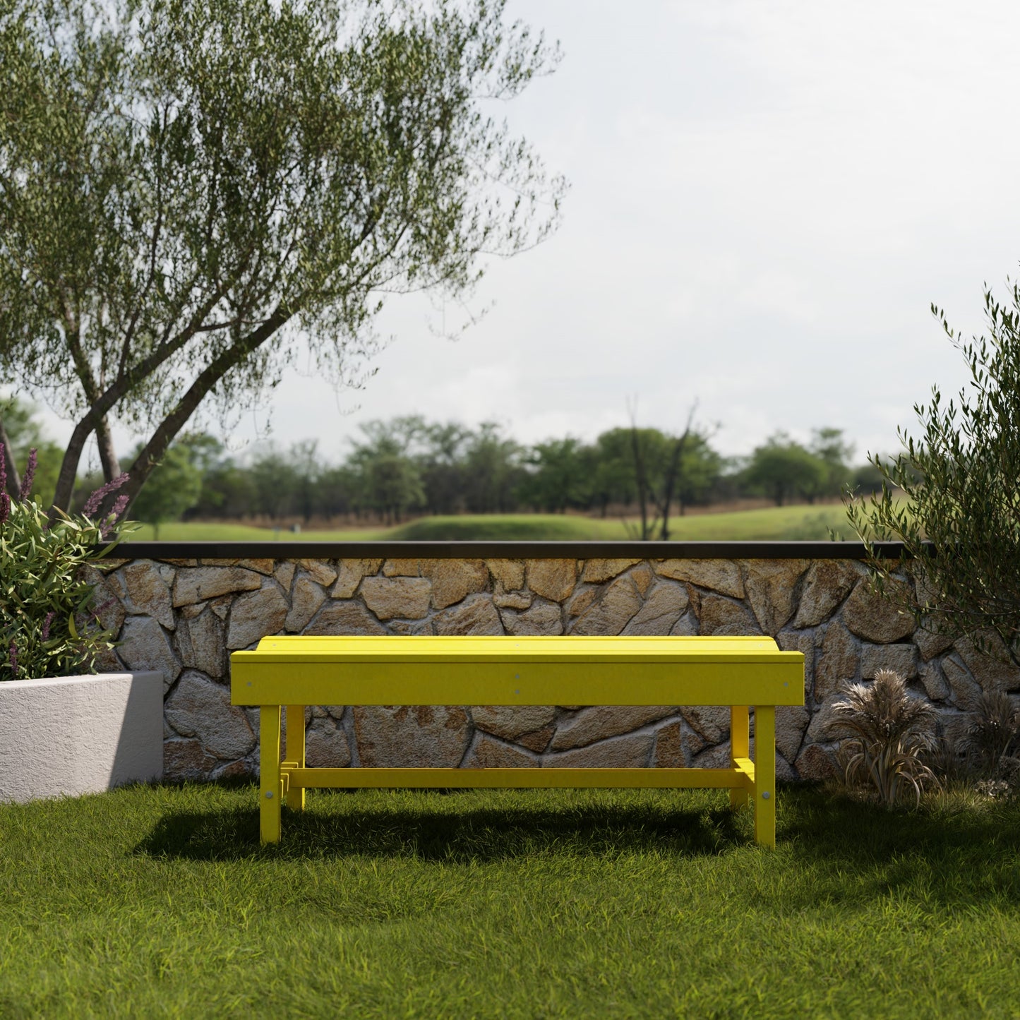 Wildridge Classic Vineyard Bench - LEAD TIME TO SHIP 4 TO 6 WEEKS