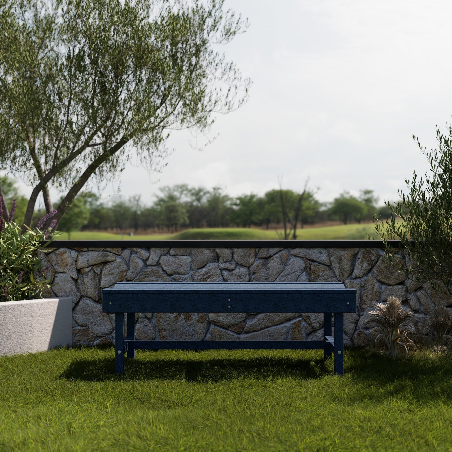 Wildridge Classic Vineyard Bench - LEAD TIME TO SHIP 4 TO 6 WEEKS
