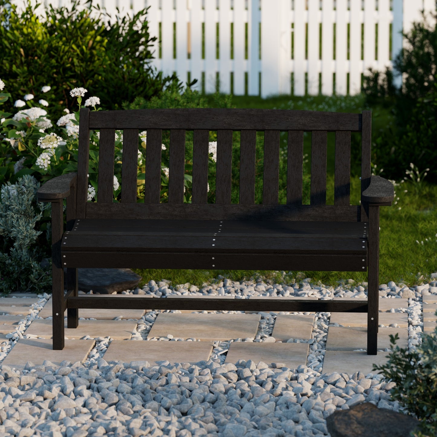 Wildridge Classic Mission Bench - LEAD TIME TO SHIP 10 BUSINESS DAYS OR LESS