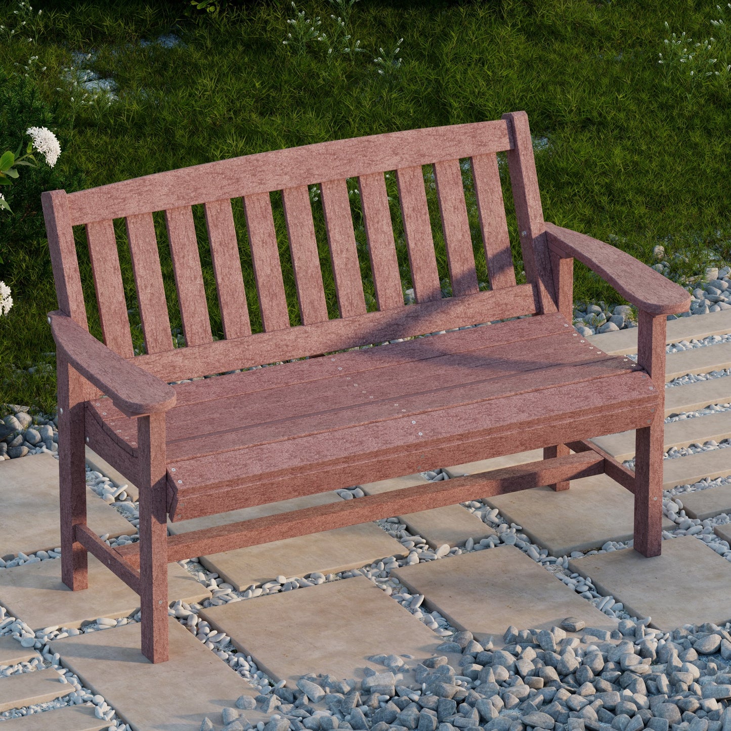 Wildridge Classic Mission Bench - LEAD TIME TO SHIP 10 BUSINESS DAYS OR LESS