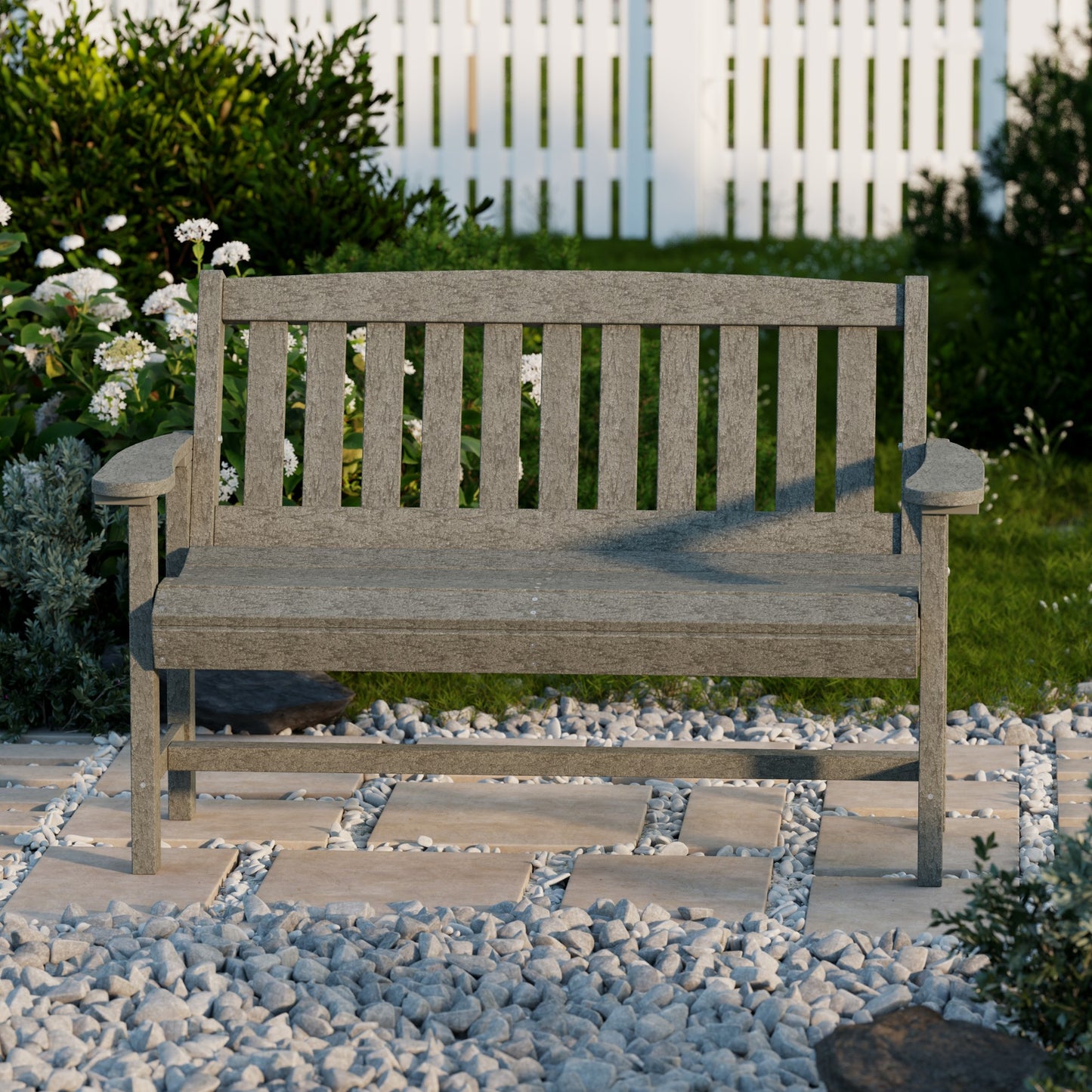 Wildridge Classic Mission Bench - LEAD TIME TO SHIP 10 BUSINESS DAYS OR LESS