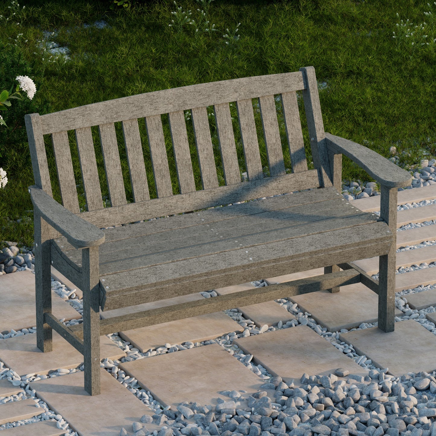 Wildridge Classic Mission Bench - LEAD TIME TO SHIP 10 BUSINESS DAYS OR LESS