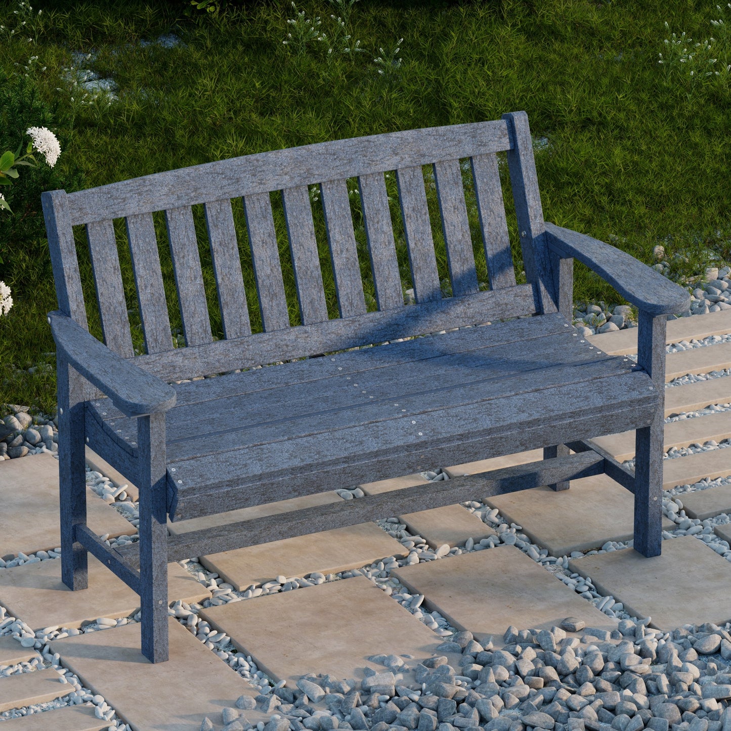 Wildridge Classic Mission Bench - LEAD TIME TO SHIP 10 BUSINESS DAYS OR LESS