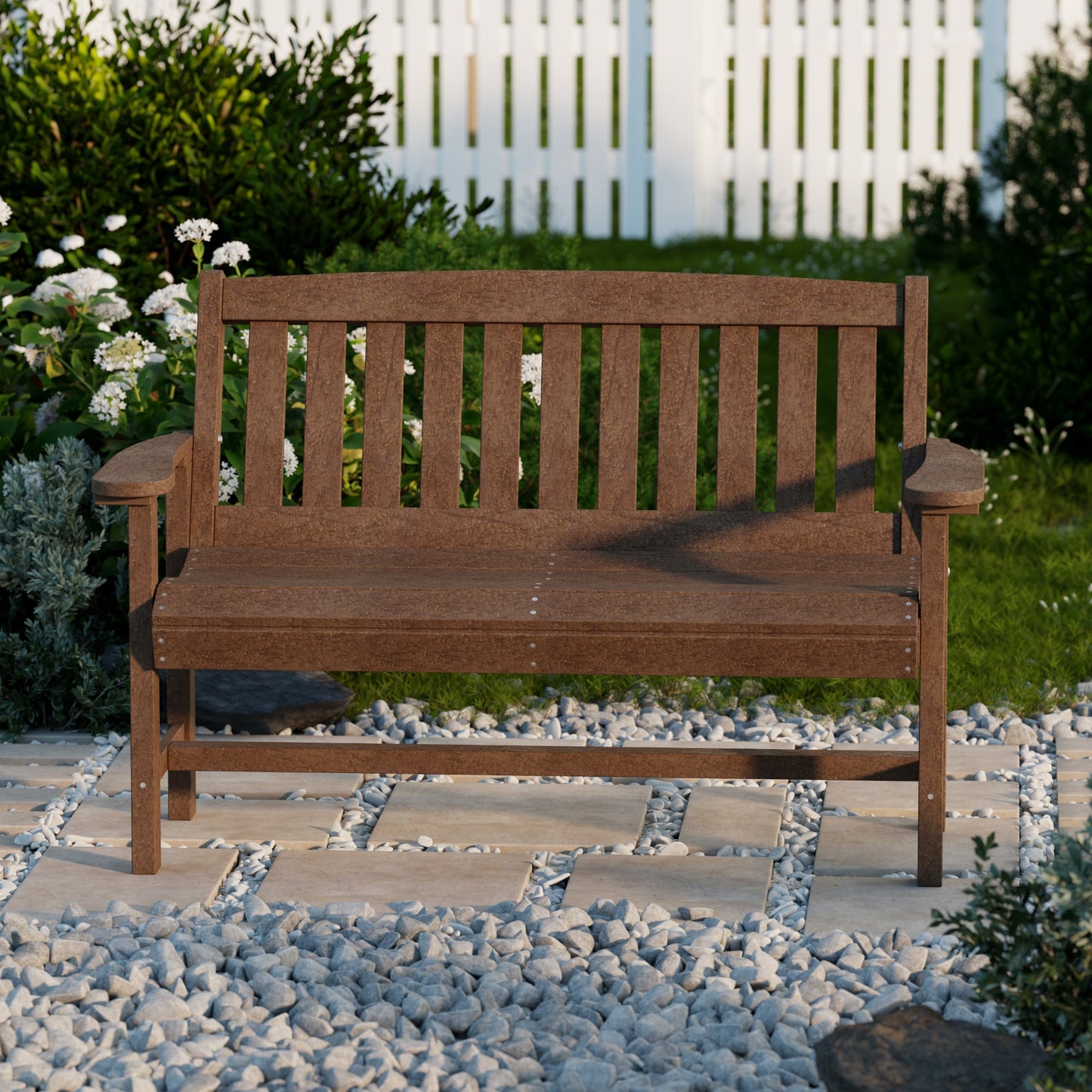 Wildridge Classic Mission Bench - LEAD TIME TO SHIP 10 BUSINESS DAYS OR LESS