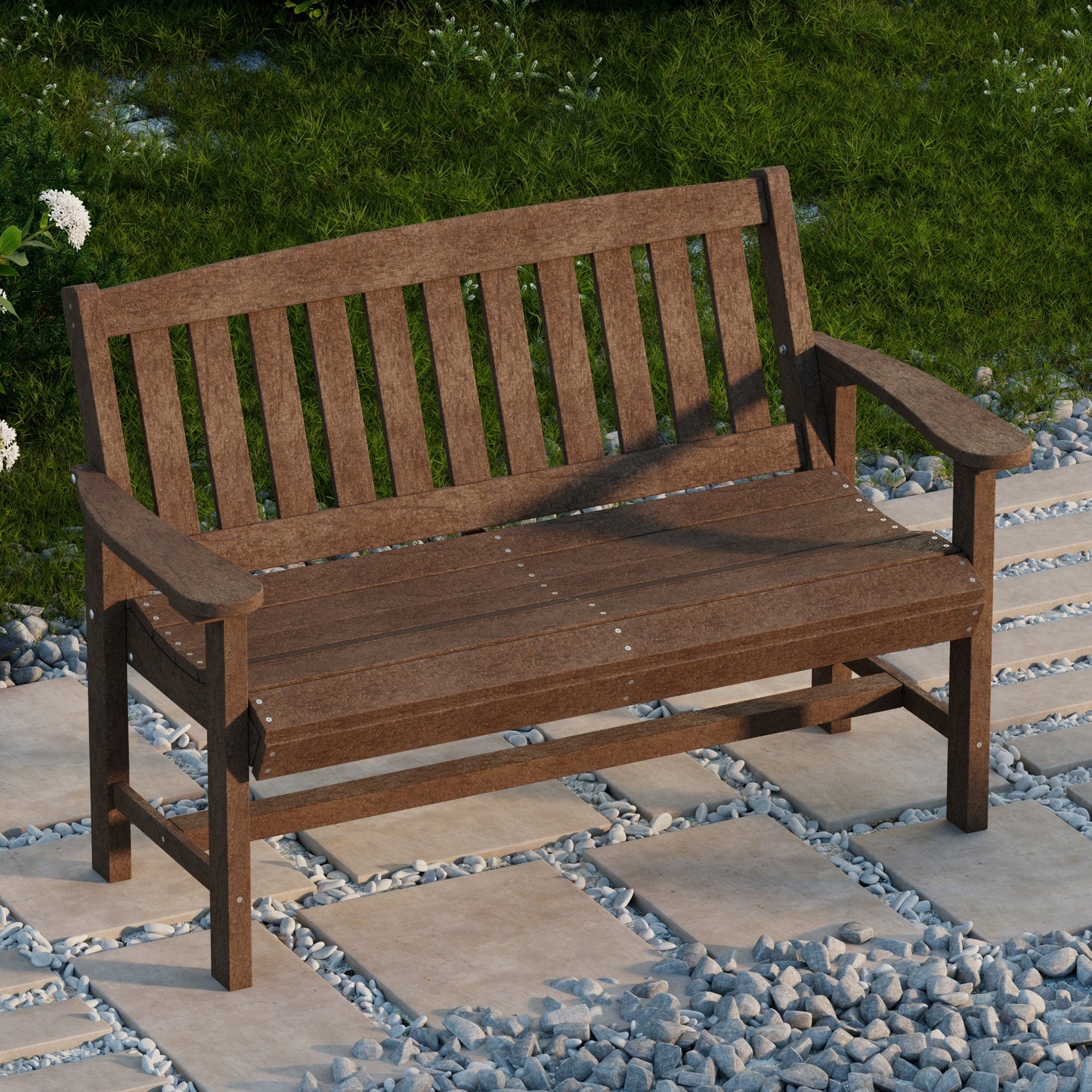 Wildridge Classic Mission Bench - LEAD TIME TO SHIP 10 BUSINESS DAYS OR LESS