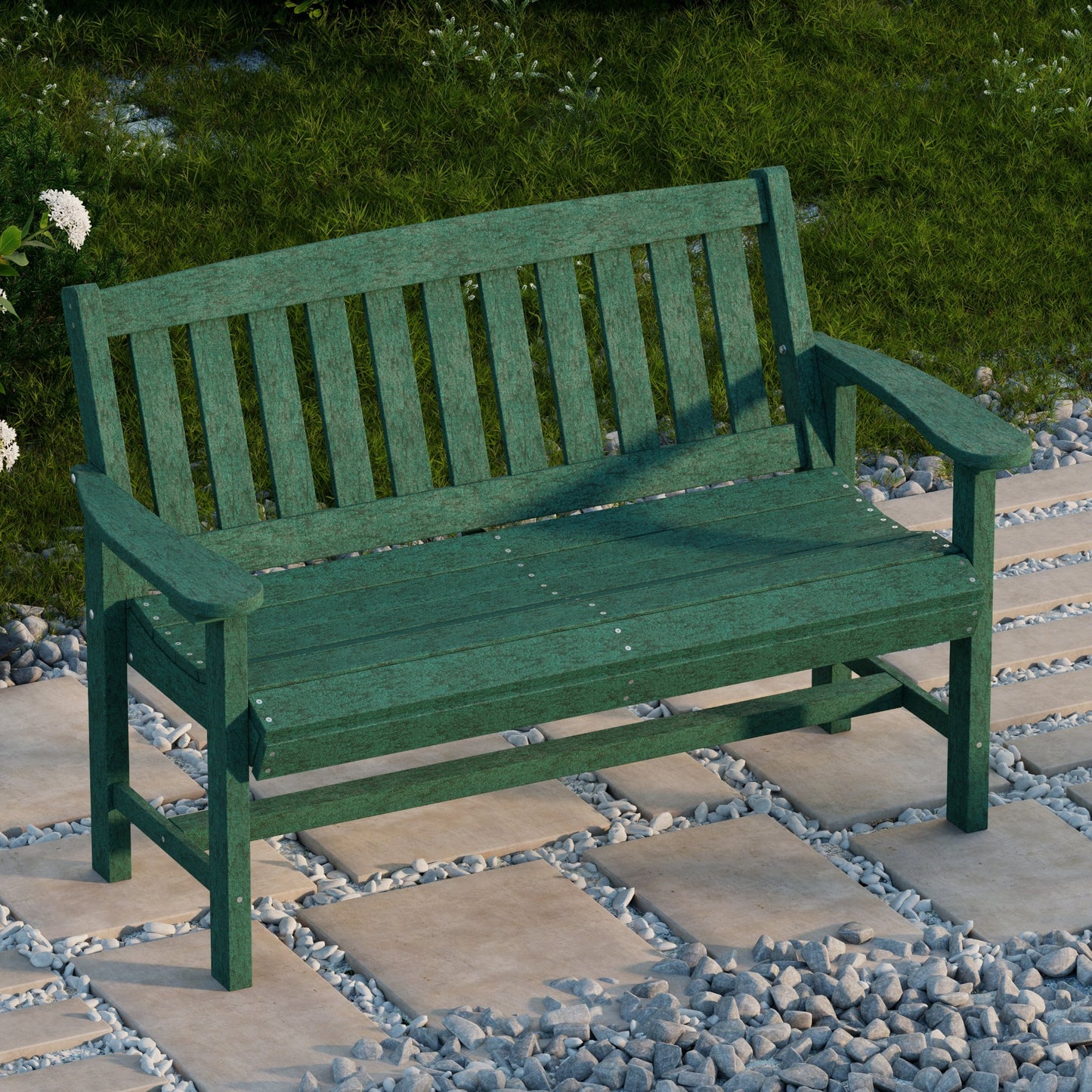 Wildridge Classic Mission Bench - LEAD TIME TO SHIP 10 BUSINESS DAYS OR LESS