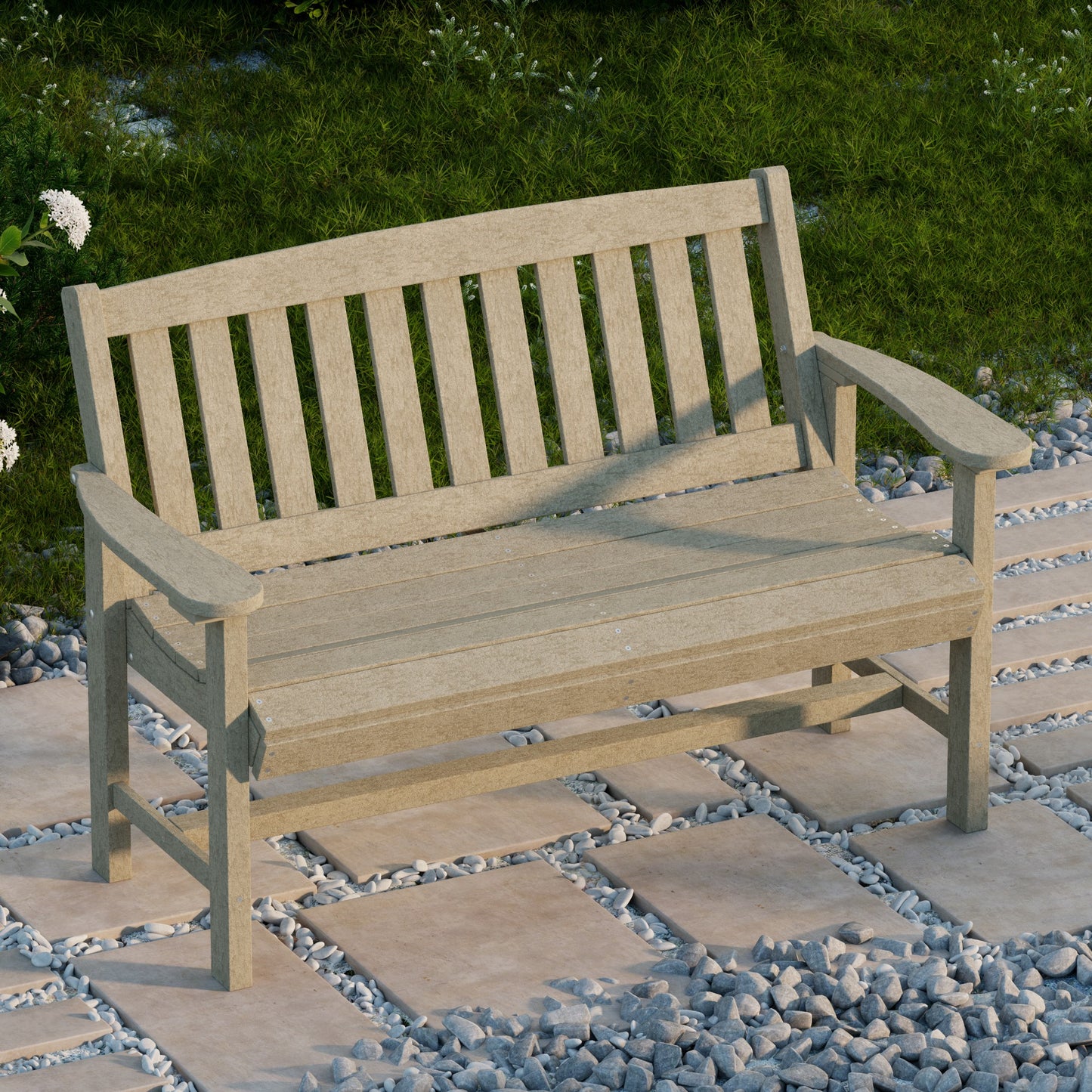 Wildridge Classic Mission Bench - LEAD TIME TO SHIP 10 BUSINESS DAYS OR LESS