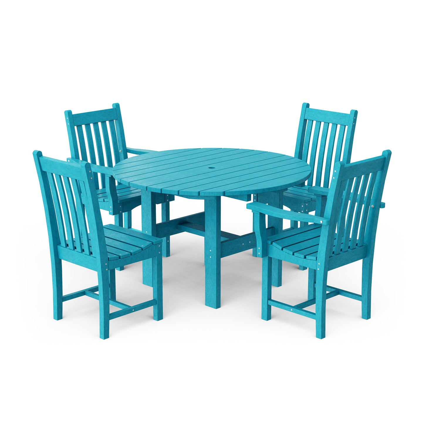 Wildridge Classic 5-Piece 46" Round Dining Set with Dining Chairs - LEAD TIME TO SHIP 4 TO 6 WEEKS