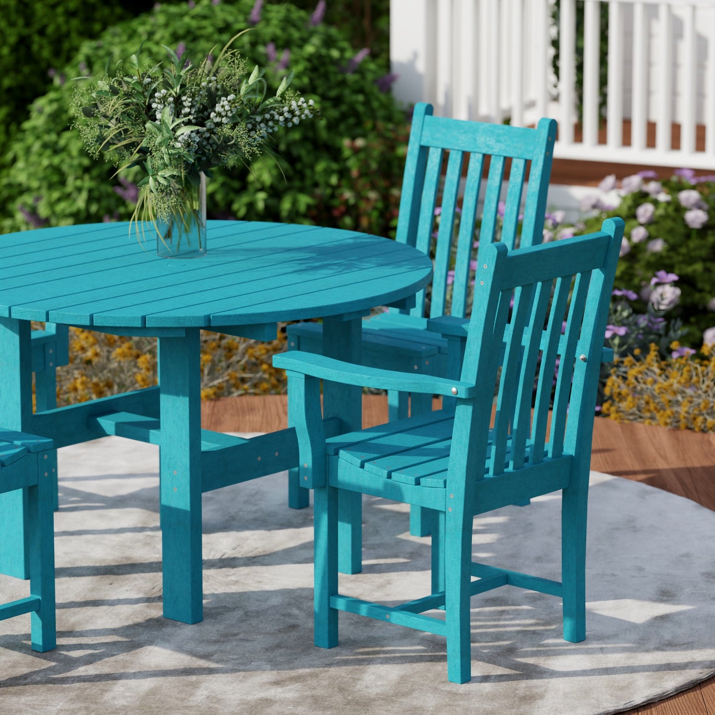 Wildridge Classic 5-Piece 46" Round Dining Set with Dining Chairs - LEAD TIME TO SHIP 4 TO 6 WEEKS