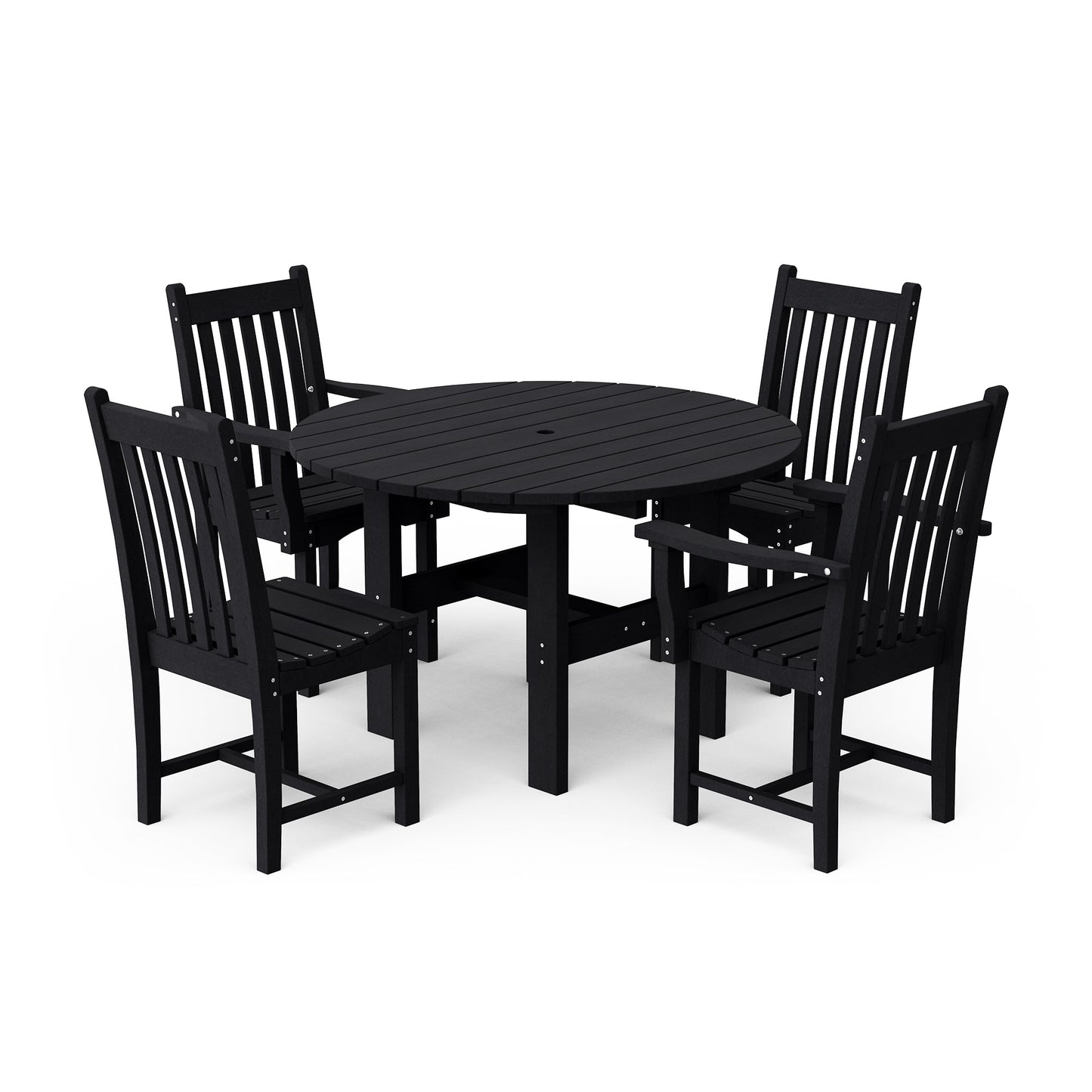Wildridge Classic 5-Piece 46" Round Dining Set with Dining Chairs - LEAD TIME TO SHIP 4 TO 6 WEEKS