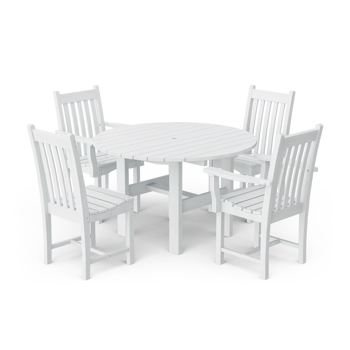 Wildridge Classic 5-Piece 46" Round Dining Set with Dining Chairs - LEAD TIME TO SHIP 4 TO 6 WEEKS