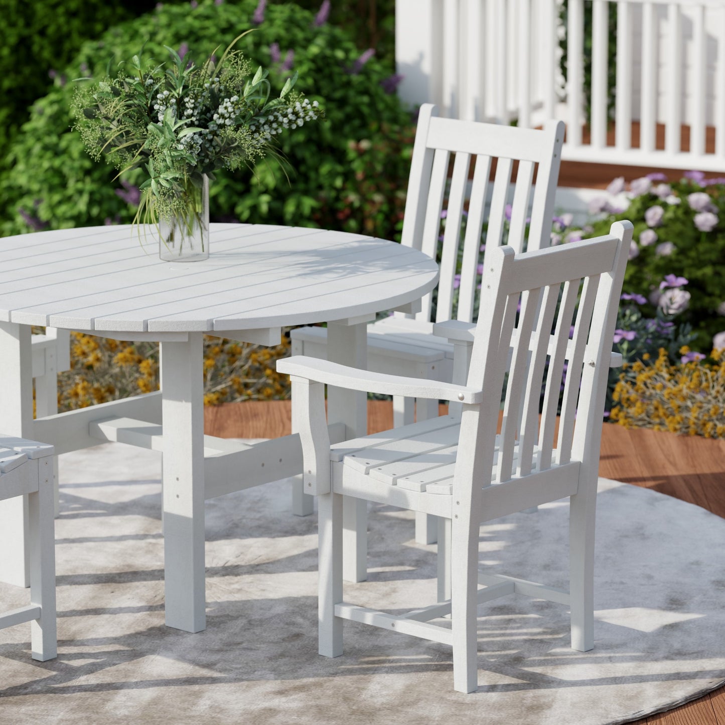 Wildridge Classic 5-Piece 46" Round Dining Set with Dining Chairs - LEAD TIME TO SHIP 4 TO 6 WEEKS