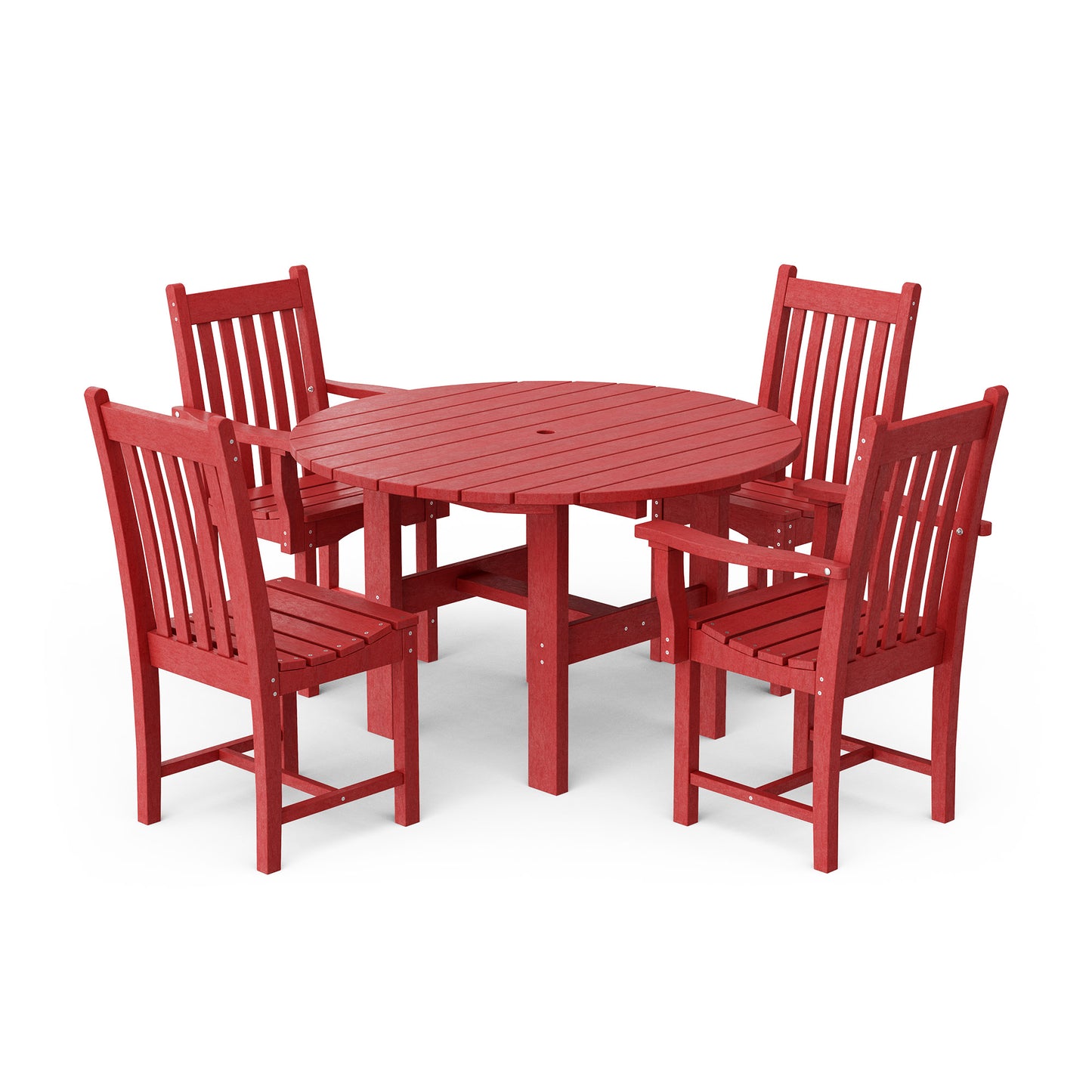 Wildridge Classic 5-Piece 46" Round Dining Set with Dining Chairs - LEAD TIME TO SHIP 4 TO 6 WEEKS