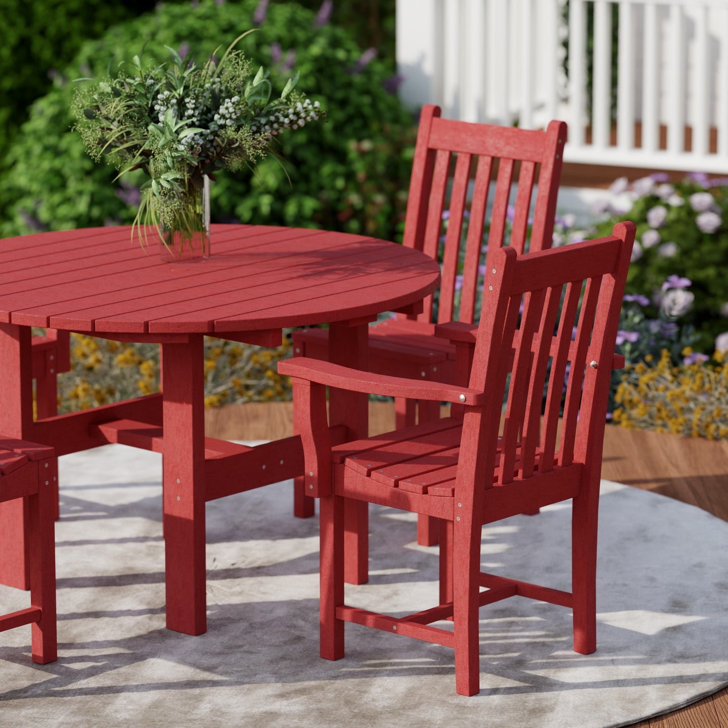 Wildridge Classic 5-Piece 46" Round Dining Set with Dining Chairs - LEAD TIME TO SHIP 4 TO 6 WEEKS