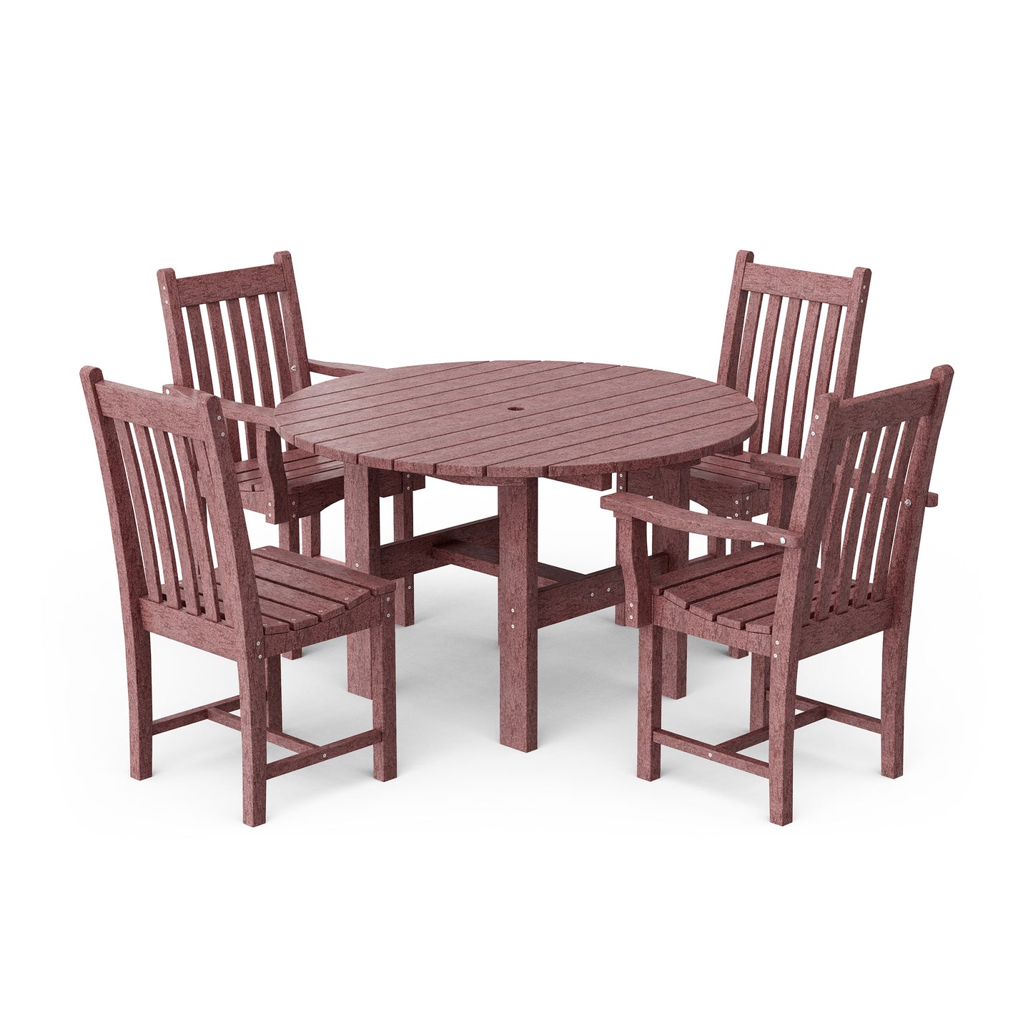 Wildridge Classic 5-Piece 46" Round Dining Set with Dining Chairs - LEAD TIME TO SHIP 4 TO 6 WEEKS