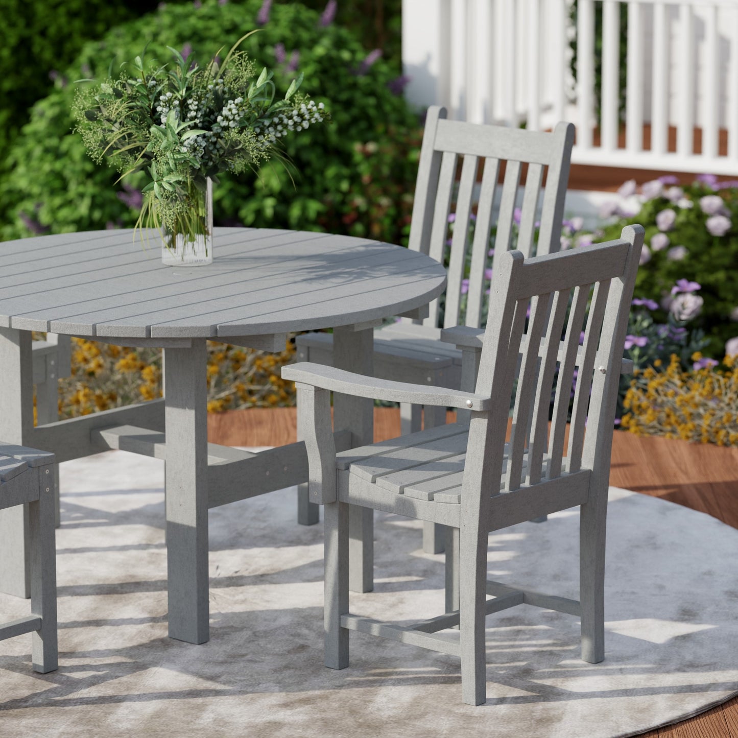 Wildridge Classic 5-Piece 46" Round Dining Set with Dining Chairs - LEAD TIME TO SHIP 4 TO 6 WEEKS